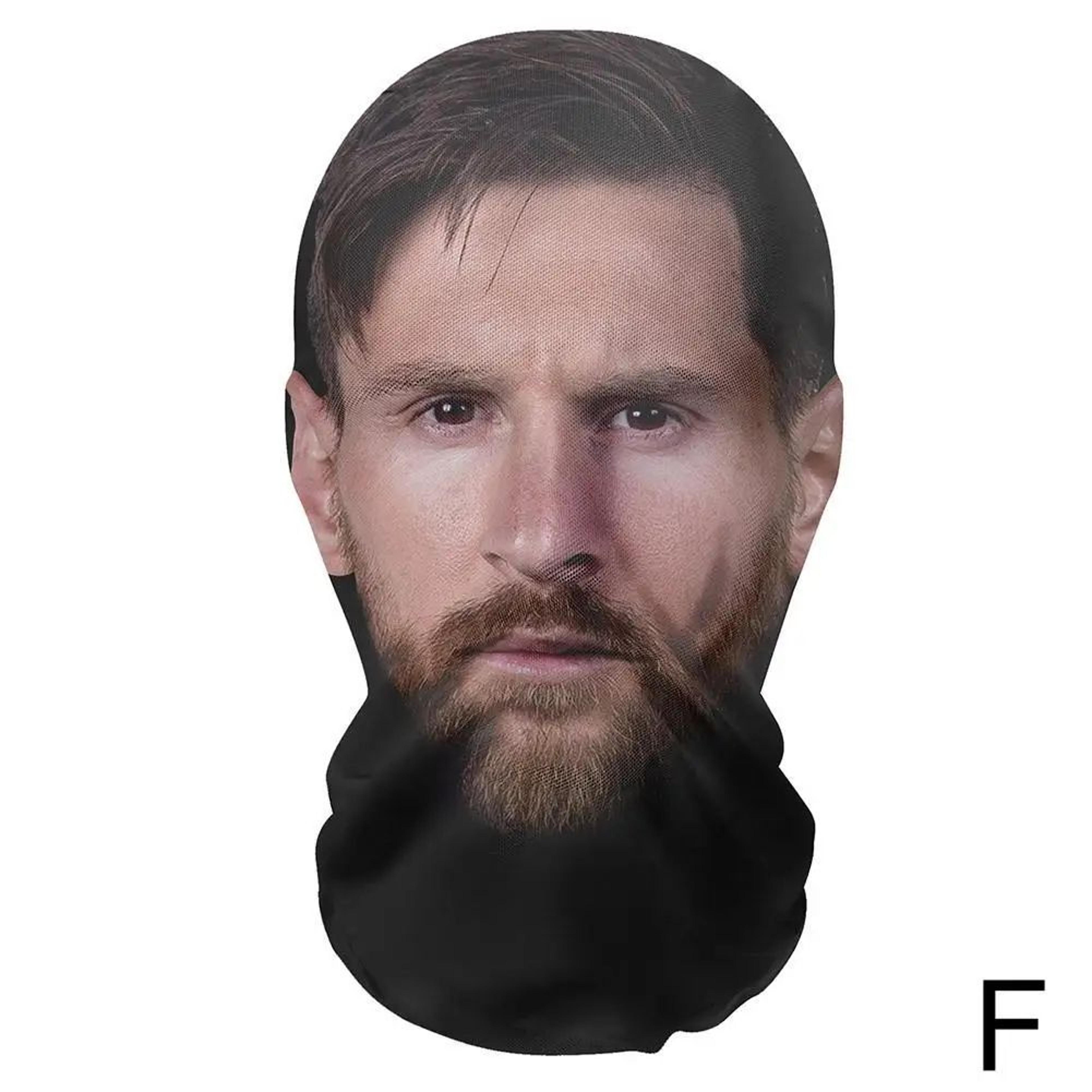 3D Celebrity Face Balaclava Mask Realistic Printed Full Face Cosplay Hood 27