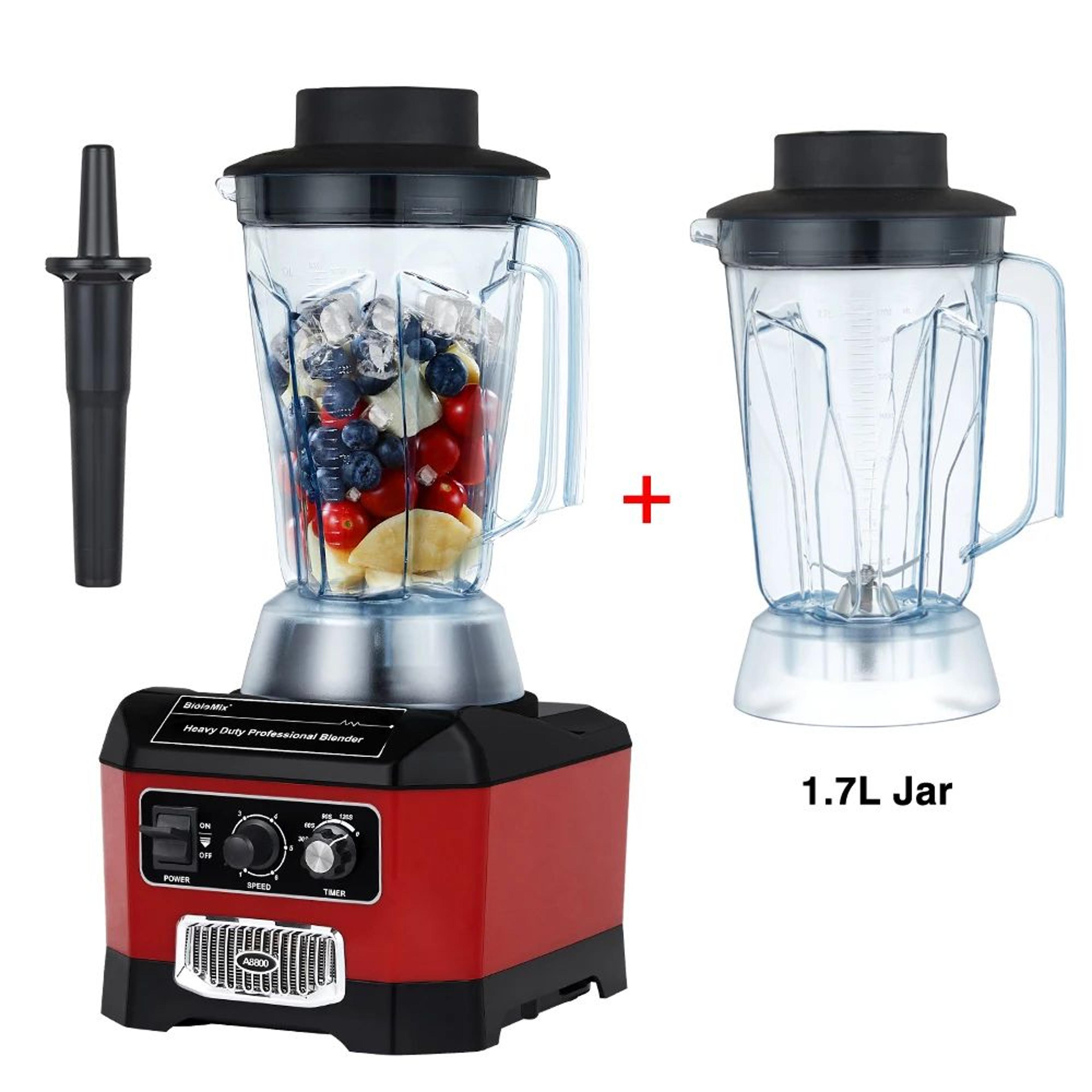 2200W Commercial Blender With 2L BPAFree Jar 6Speed Ice Crusher And Smoothie Maker 6