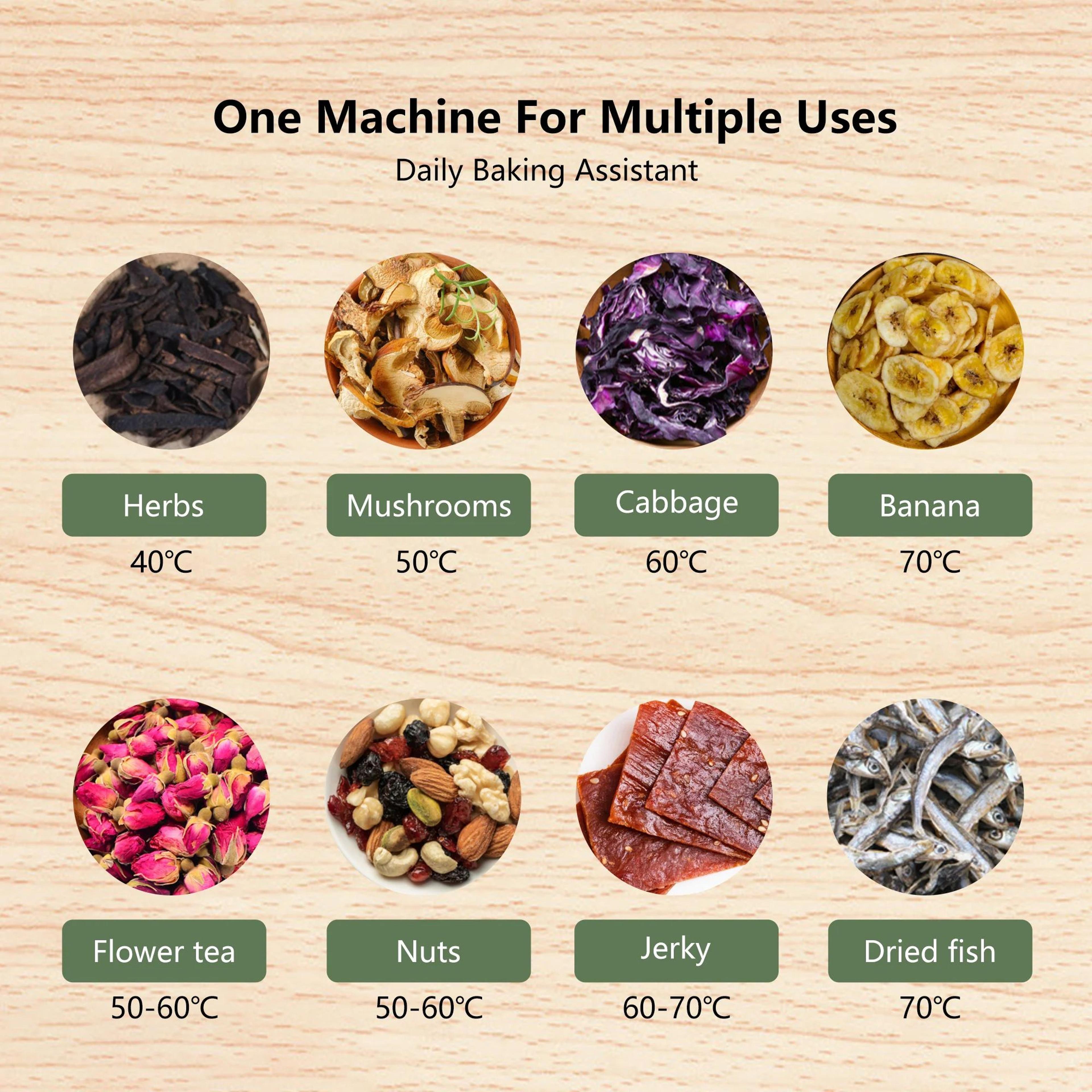 BioloMix 10L Food Dehydrator With 5 BPAFree Trays Digital Timer And Temperature Control 3