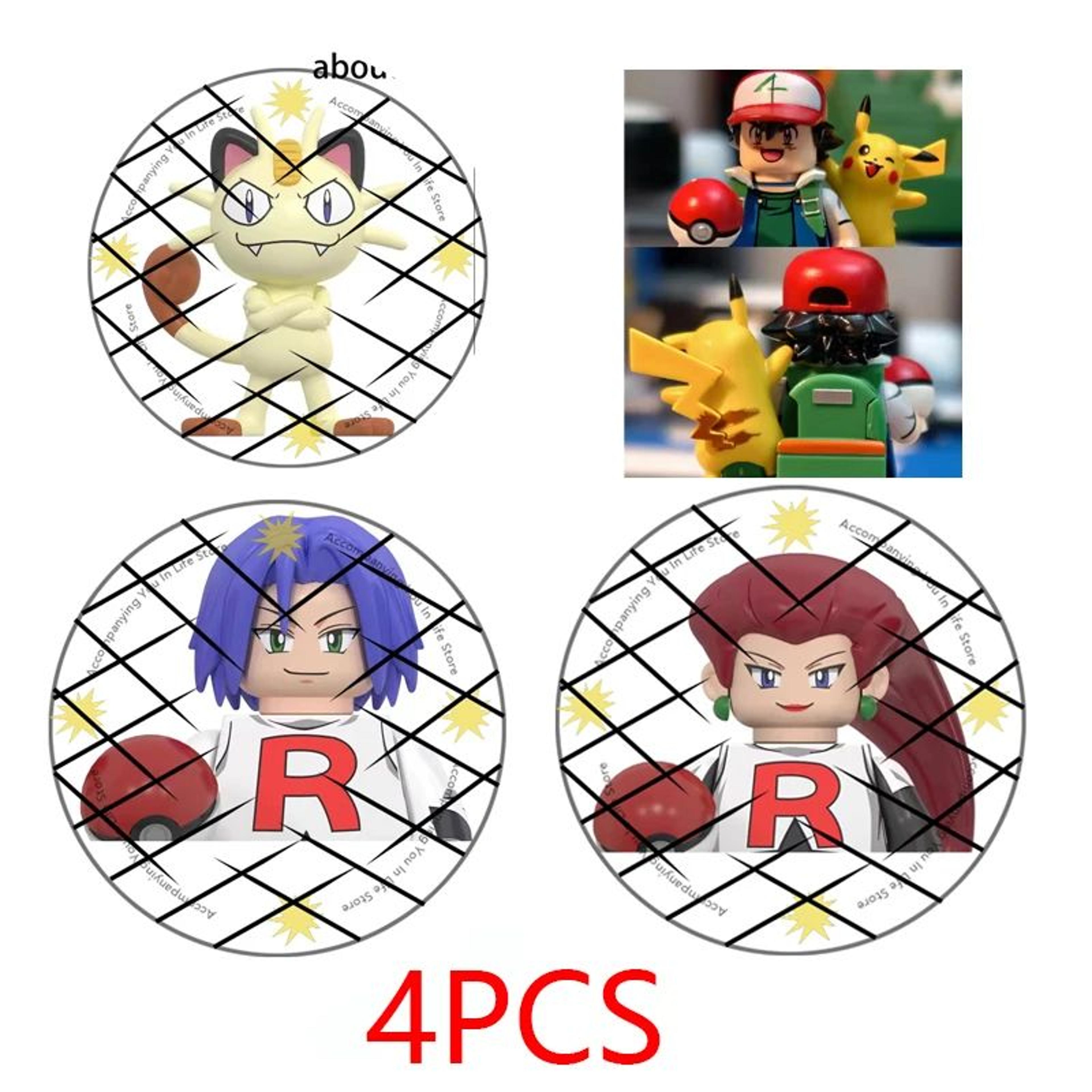 Electric Pet Trainer Building Block Figure Set With Mini Action Figures 24