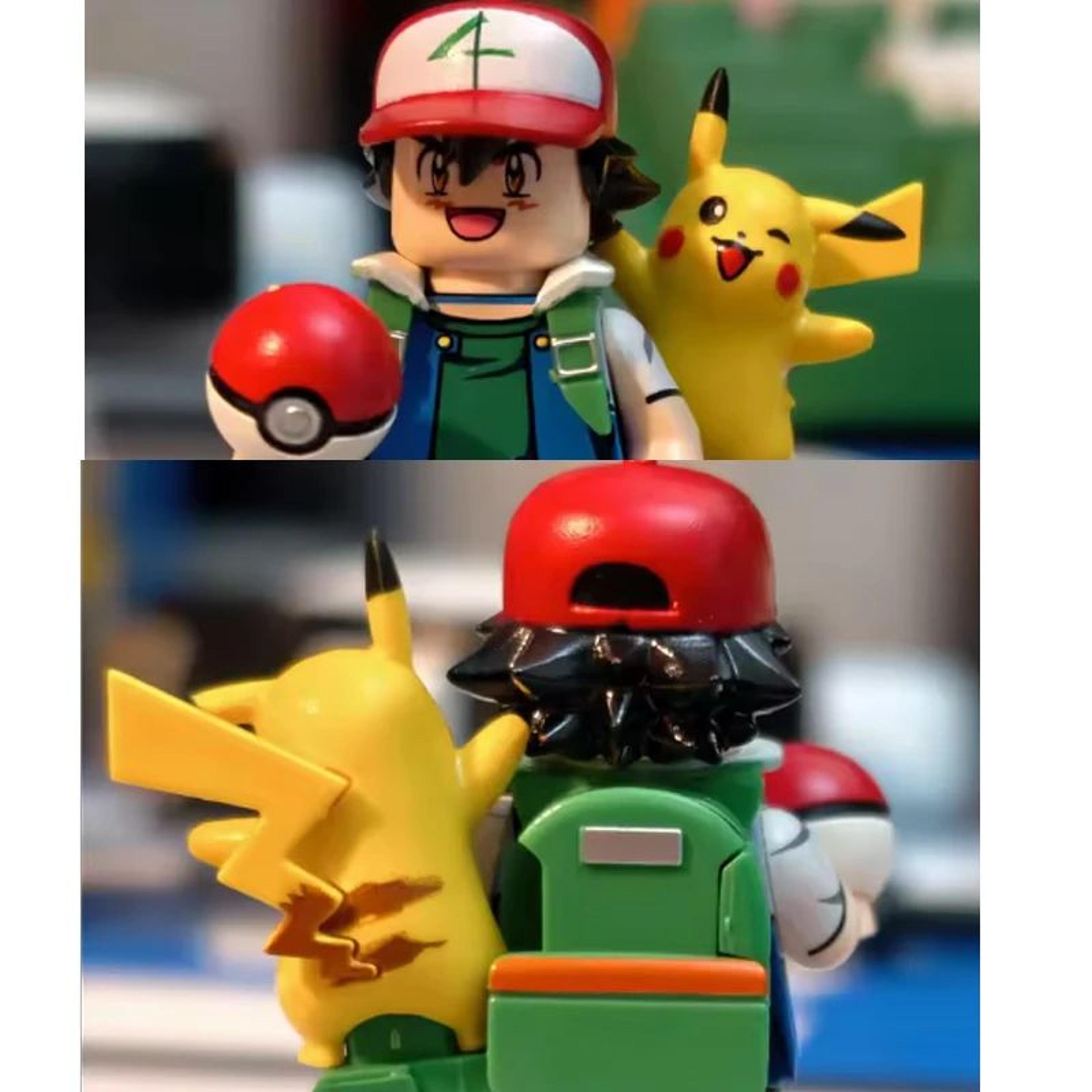 Electric Pet Trainer Building Block Figure Set With Mini Action Figures 21