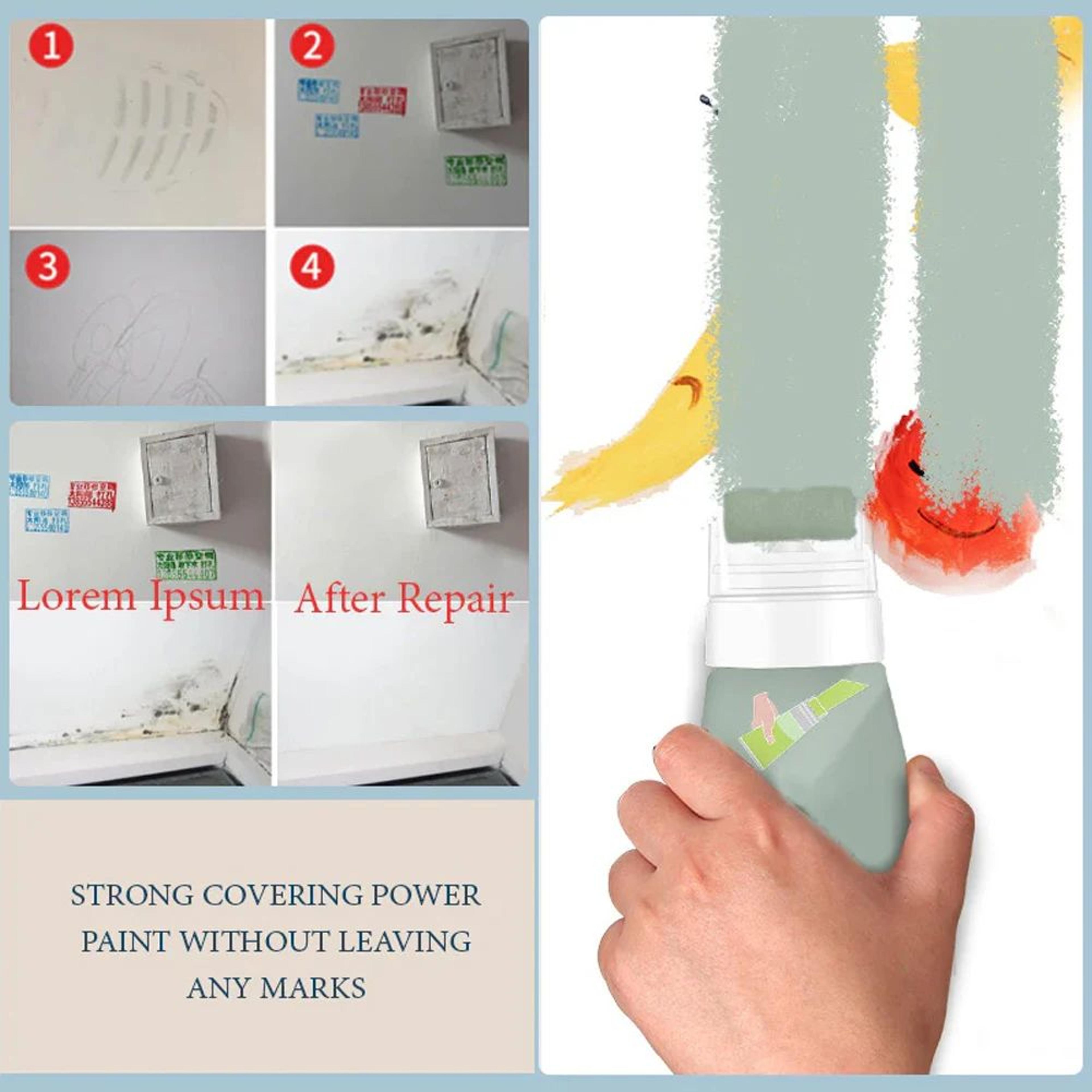 100g White Wall Repair Paste Roller For Cracks Stains And Drywall TouchUps 1