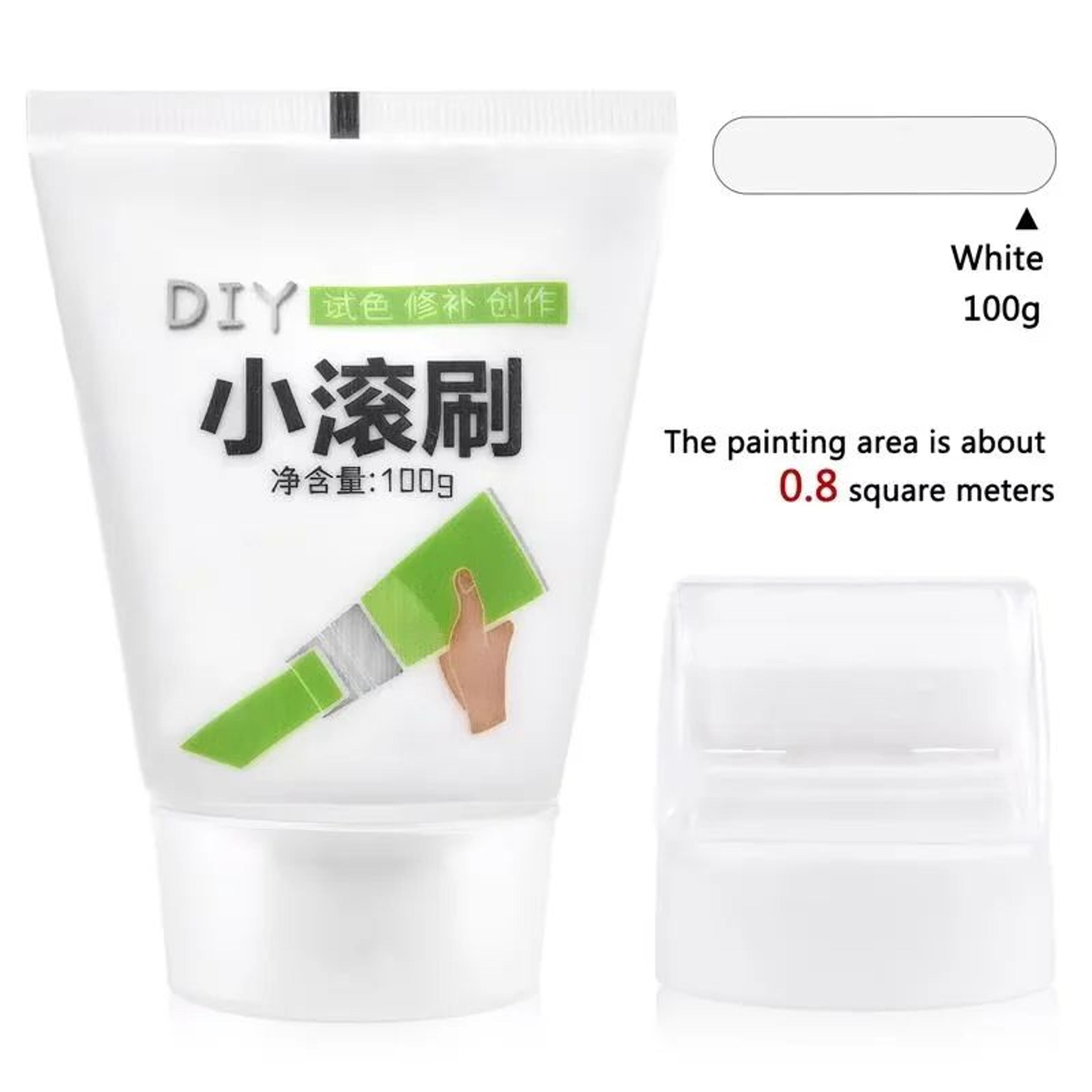 100g White Wall Repair Paste Roller For Cracks Stains And Drywall TouchUps 6