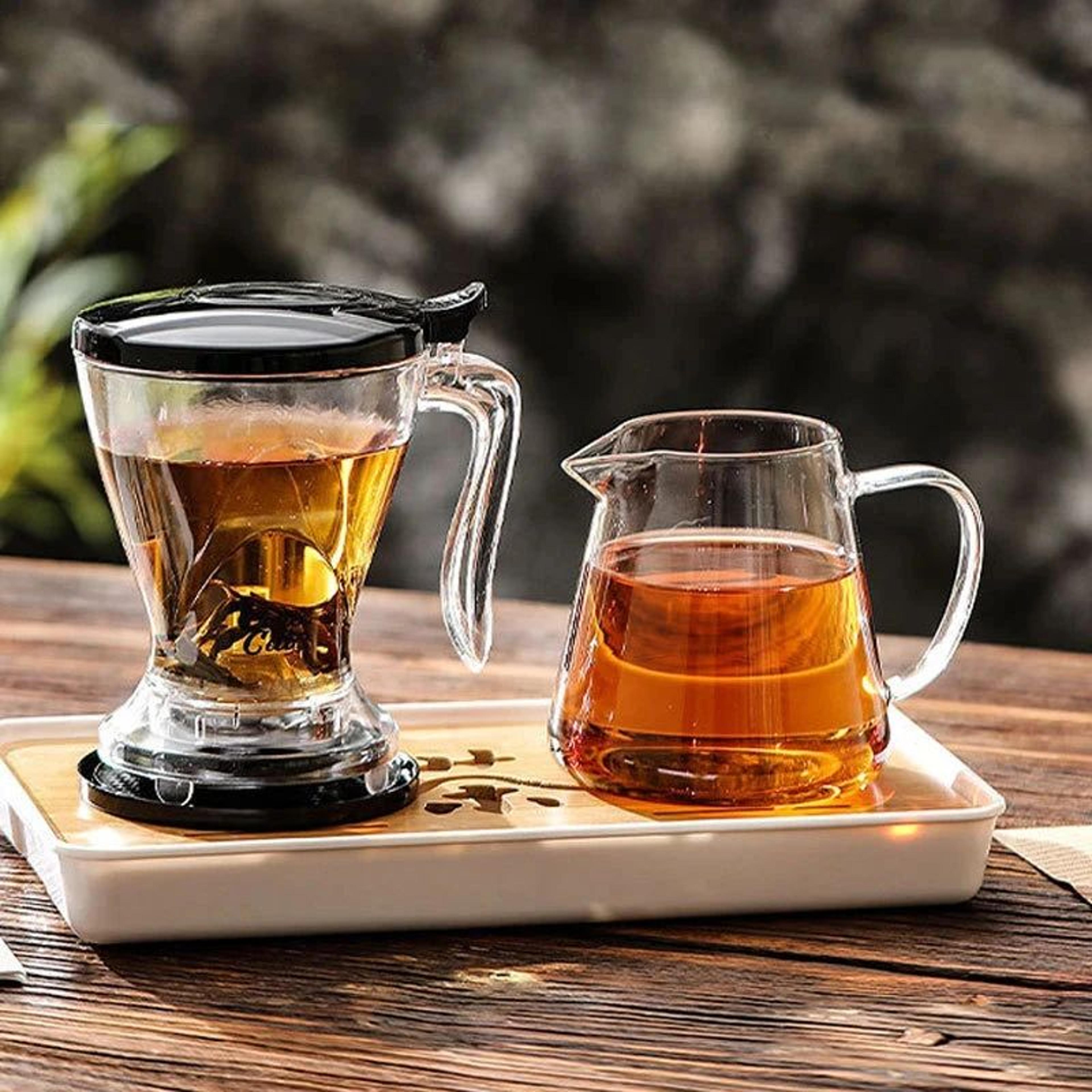 600ML Pour Over Coffee Dripper And Loose Leaf Tea Infuser 3