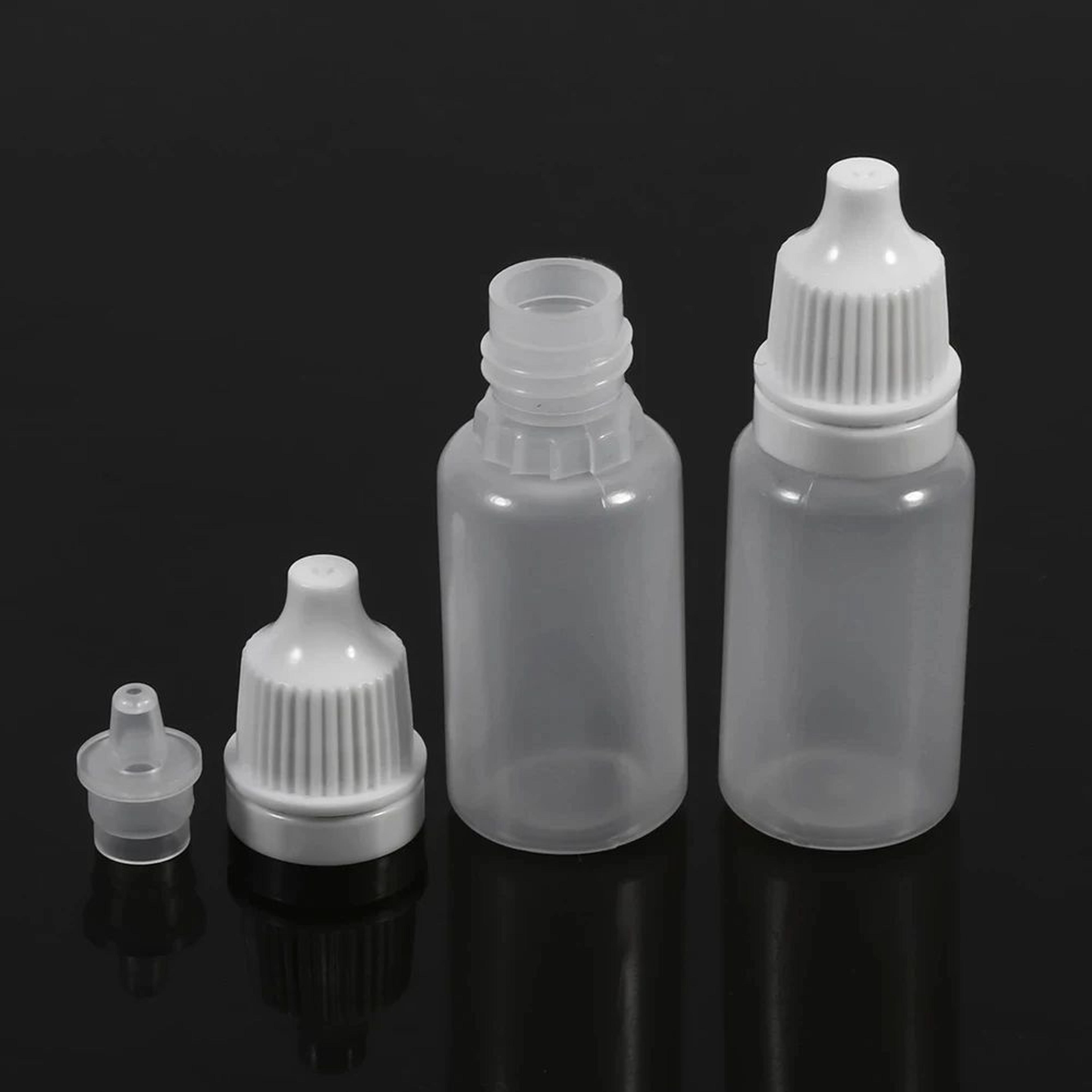 50PCS Childproof Squeeze Dropper Bottles For Precise Liquid Storage 1