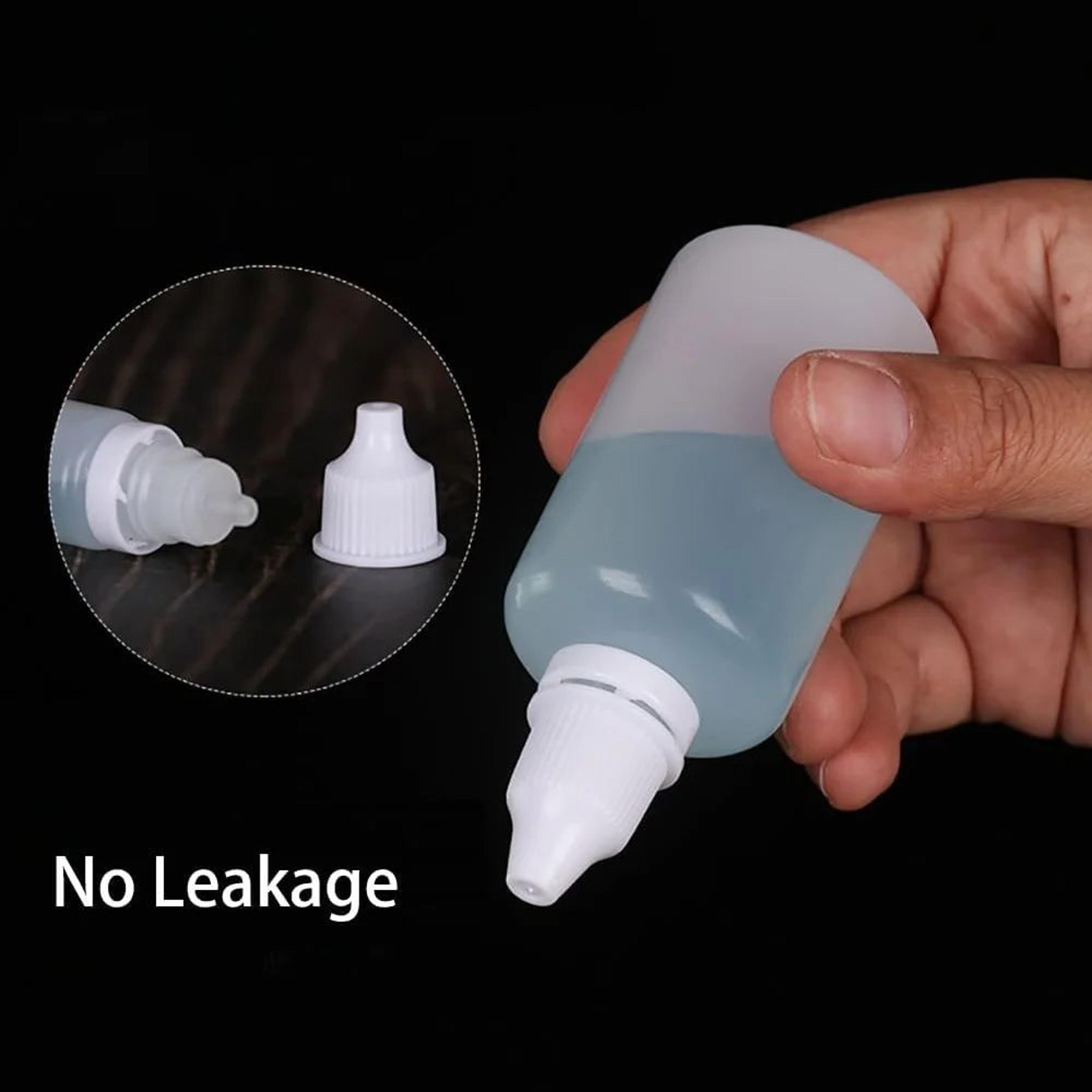 50PCS Childproof Squeeze Dropper Bottles For Precise Liquid Storage 2
