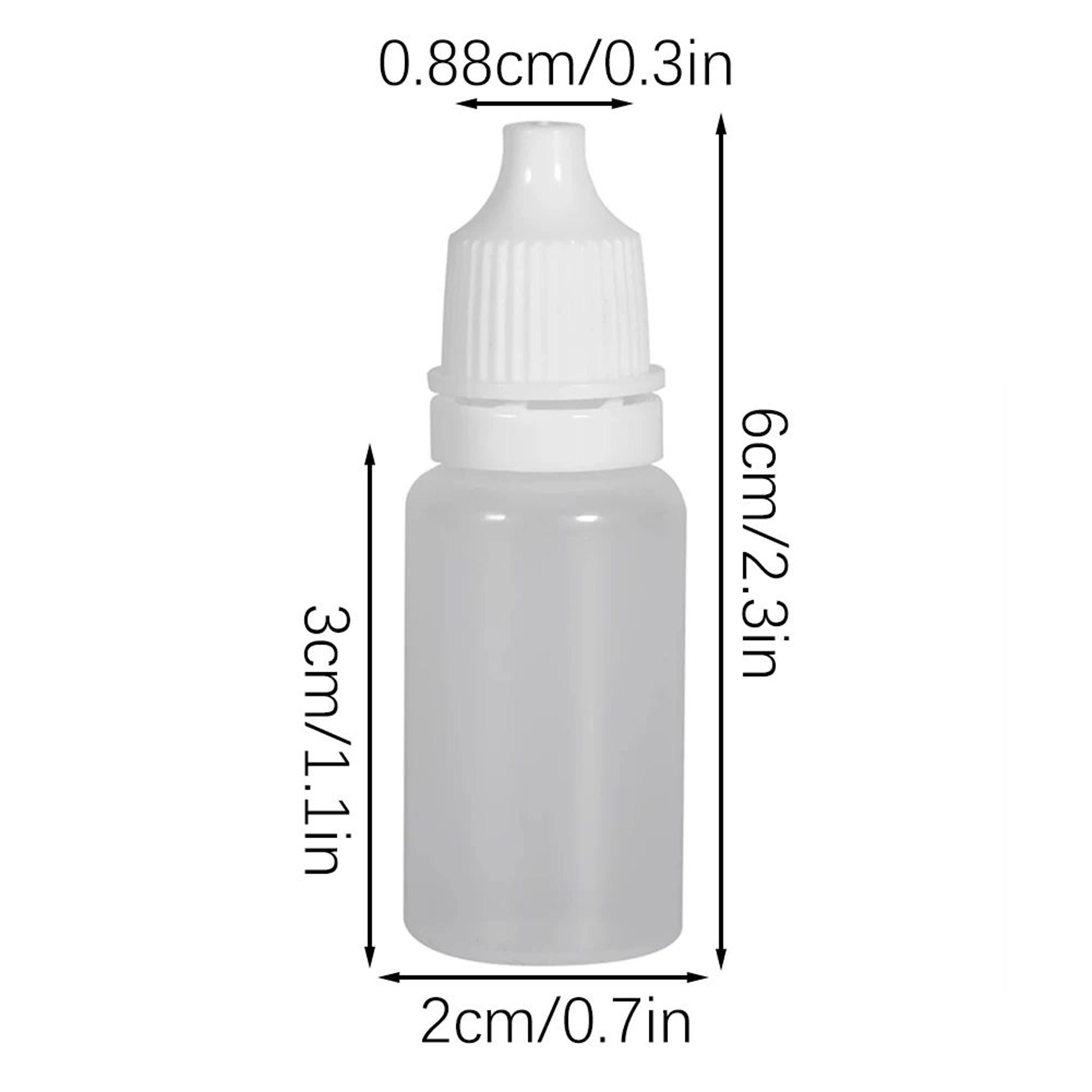 50PCS Childproof Squeeze Dropper Bottles For Precise Liquid Storage 6