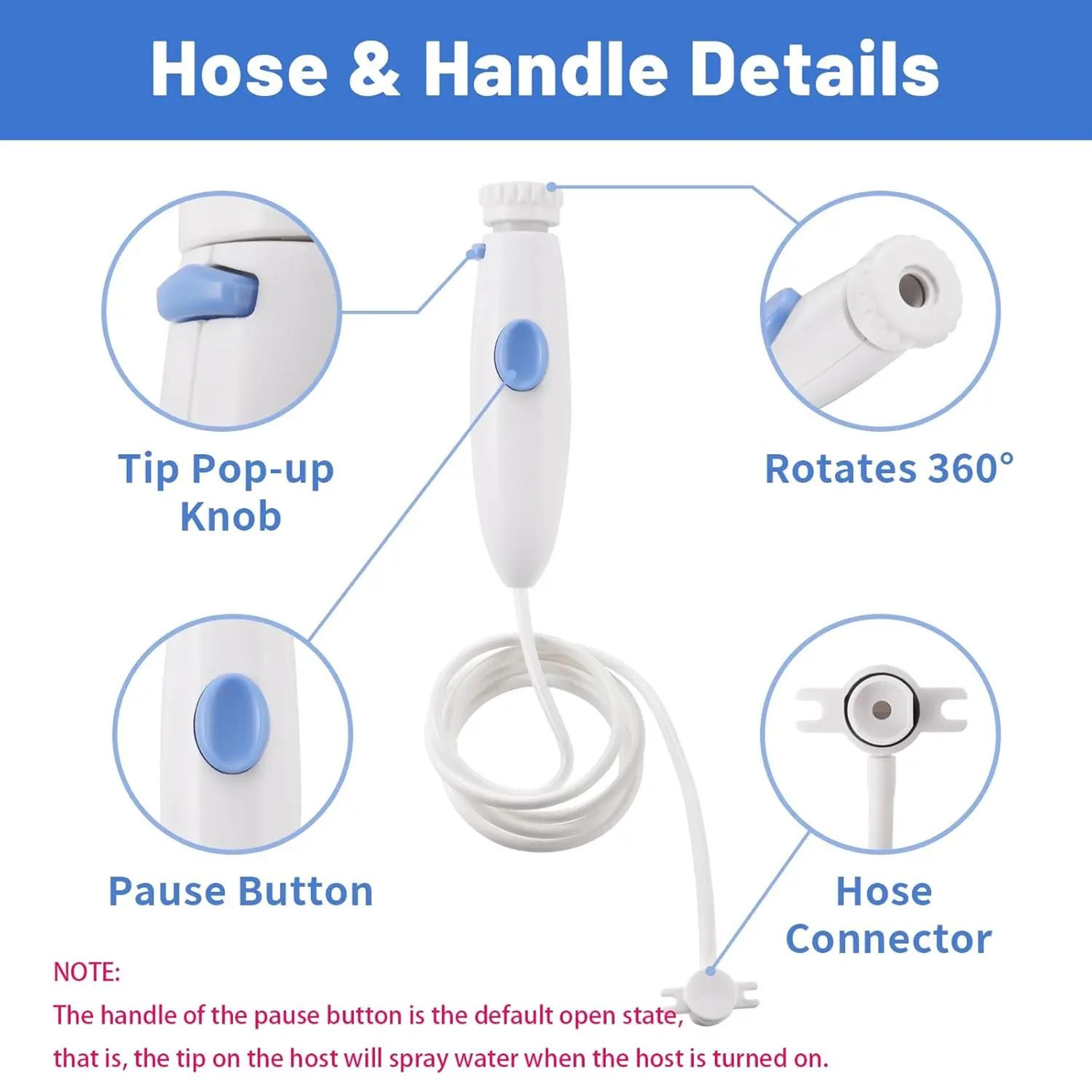 Water Flosser Replacement Hose And Handle For Waterpik WP100 WP140 WP150 WP900 Series 2