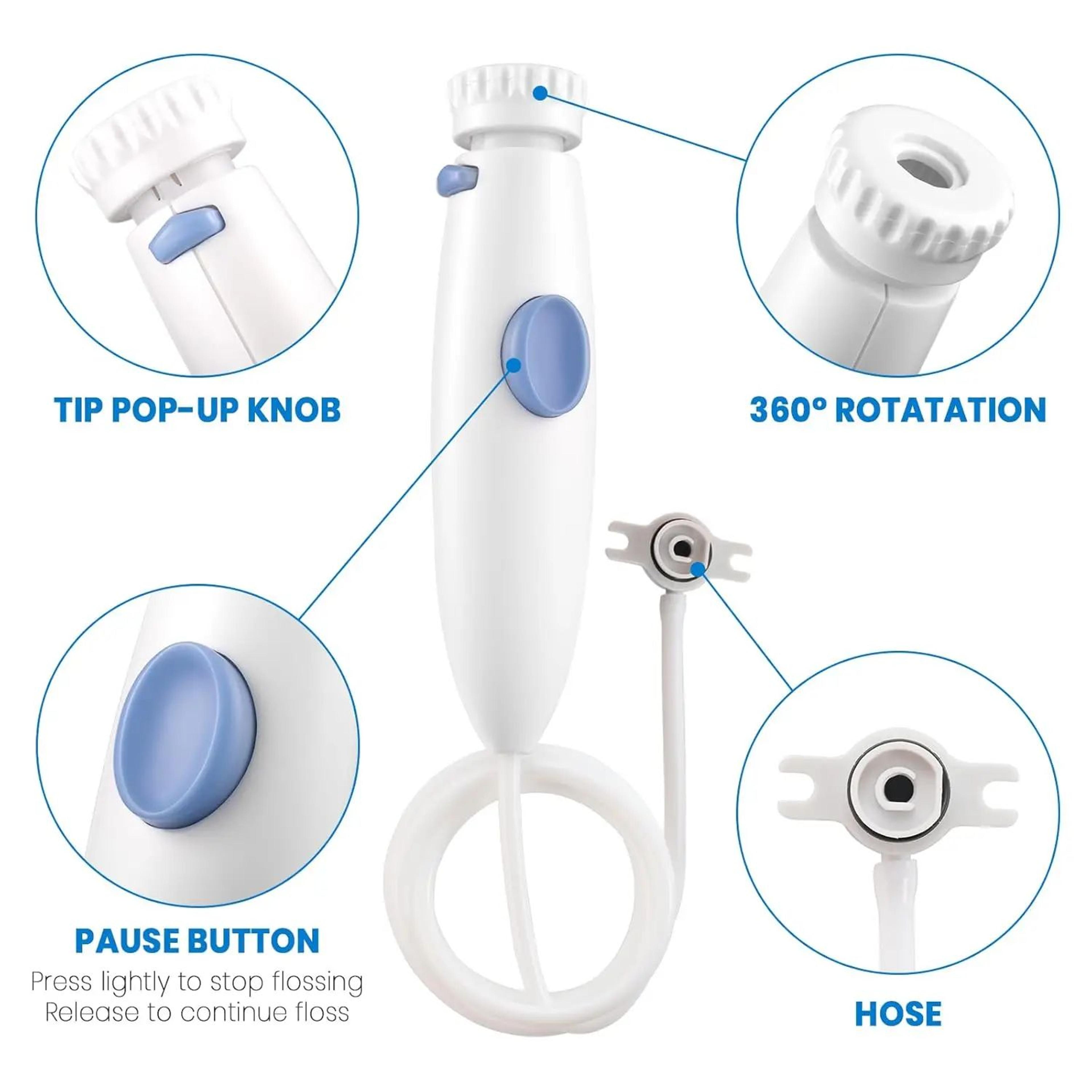 Water Flosser Replacement Hose And Handle For Waterpik WP100 WP140 WP150 WP900 Series 3