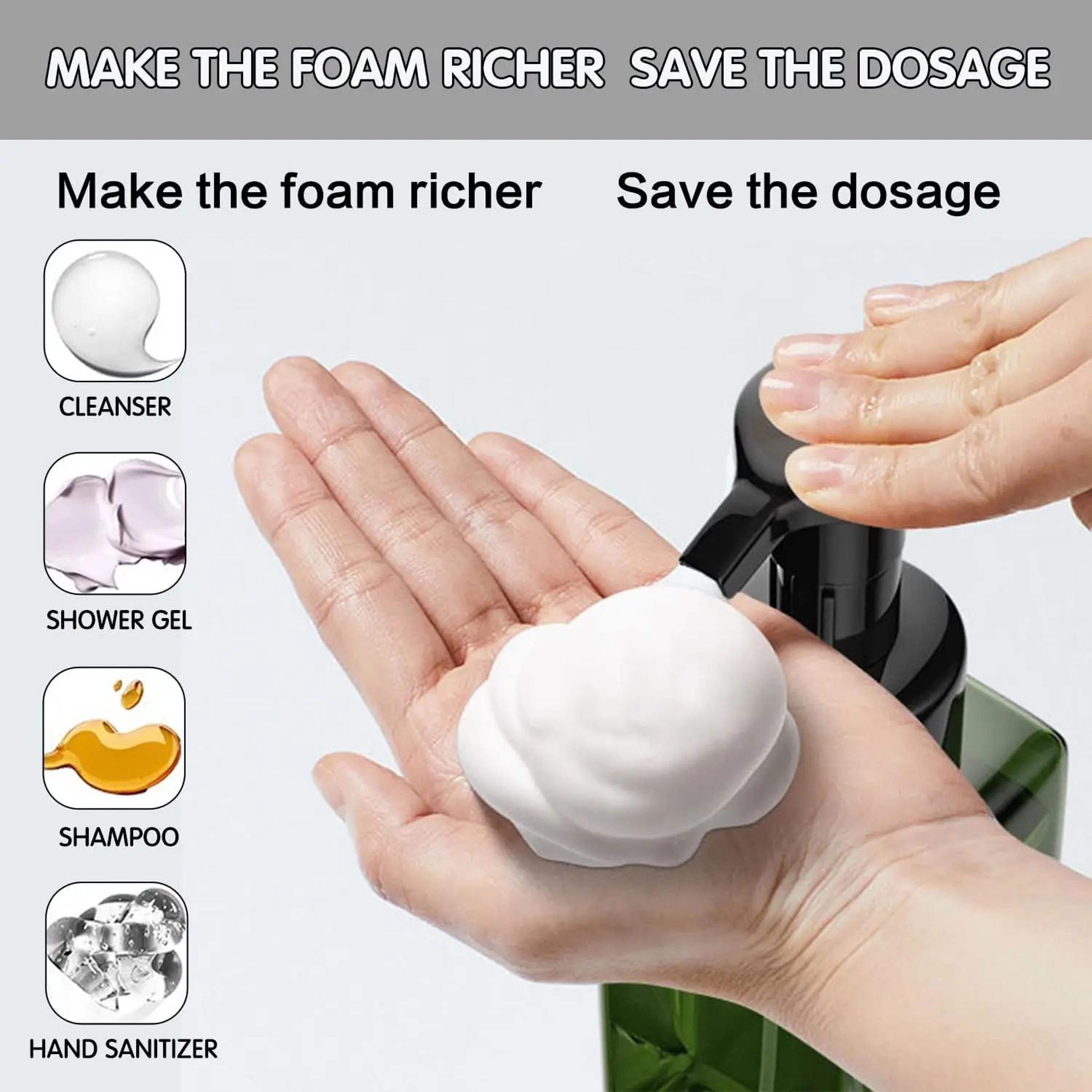 450ml 15oz Refillable Foaming Hand Soap Dispenser Pump Bottle 3