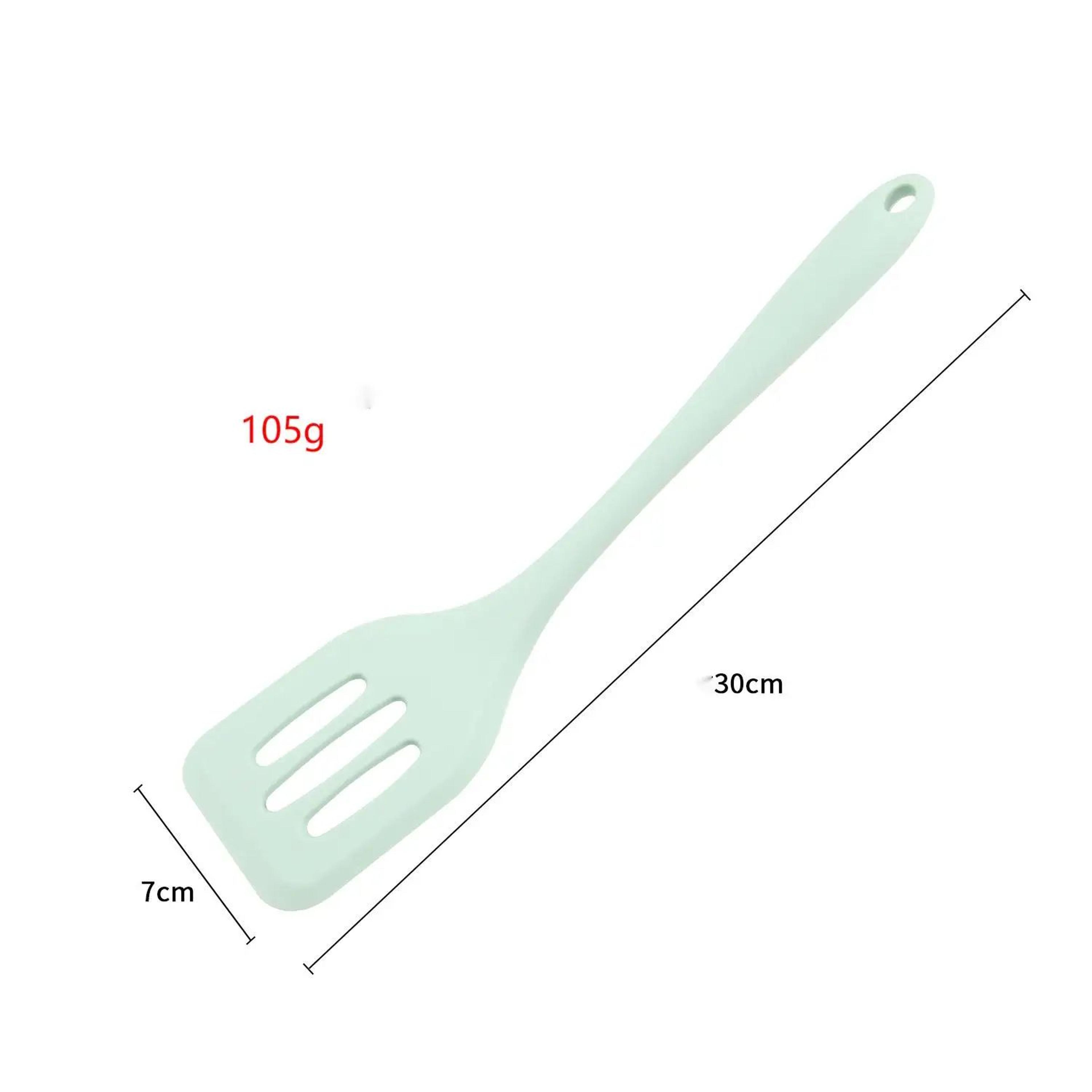 Silicone Slotted Turner Spatula For Nonstick Cookware Eggs And Fish 7