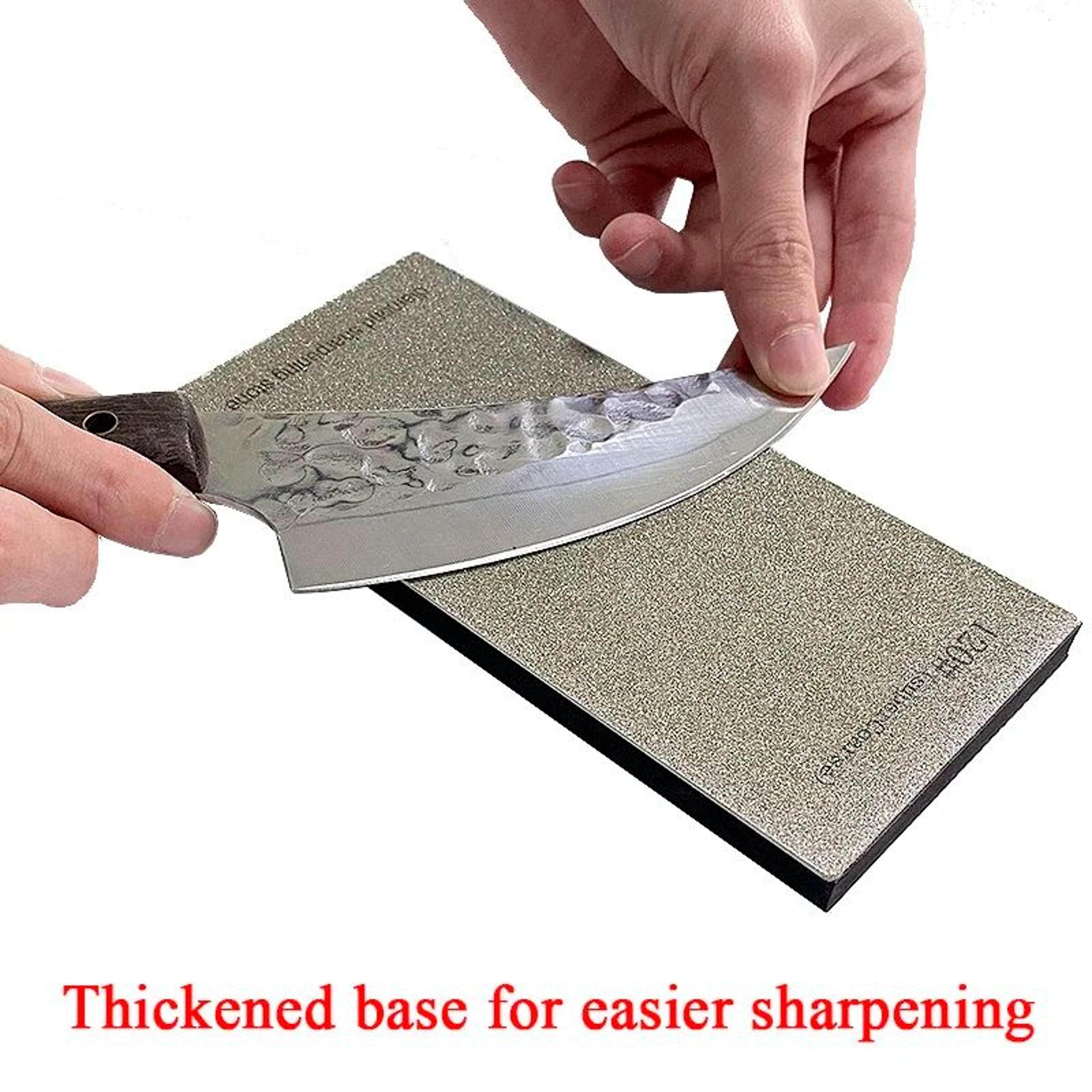 15 Degree Diamond Knife Sharpening Stone With NonSlip Base 2