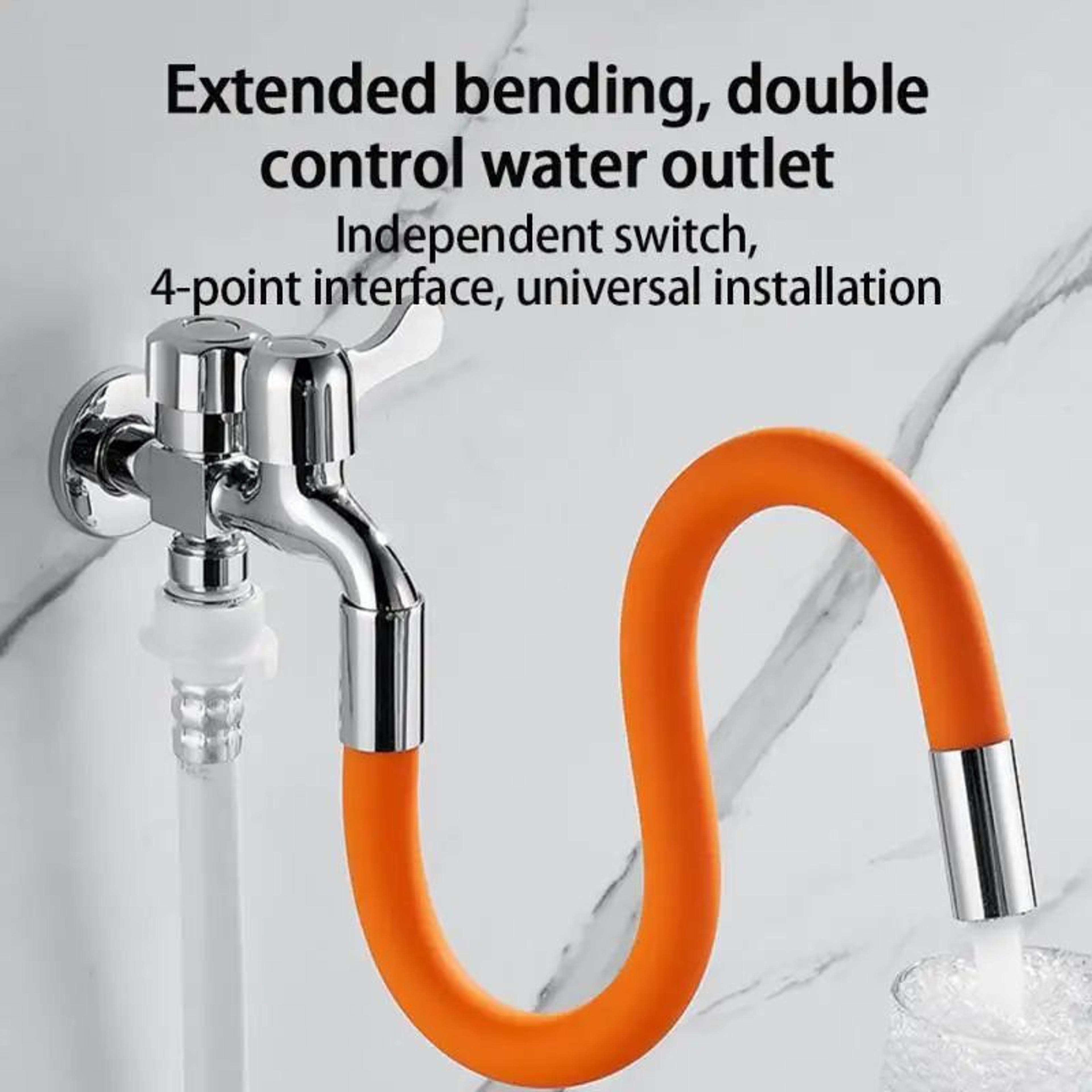360 Flexible Kitchen Sink Faucet Extender Hose 1