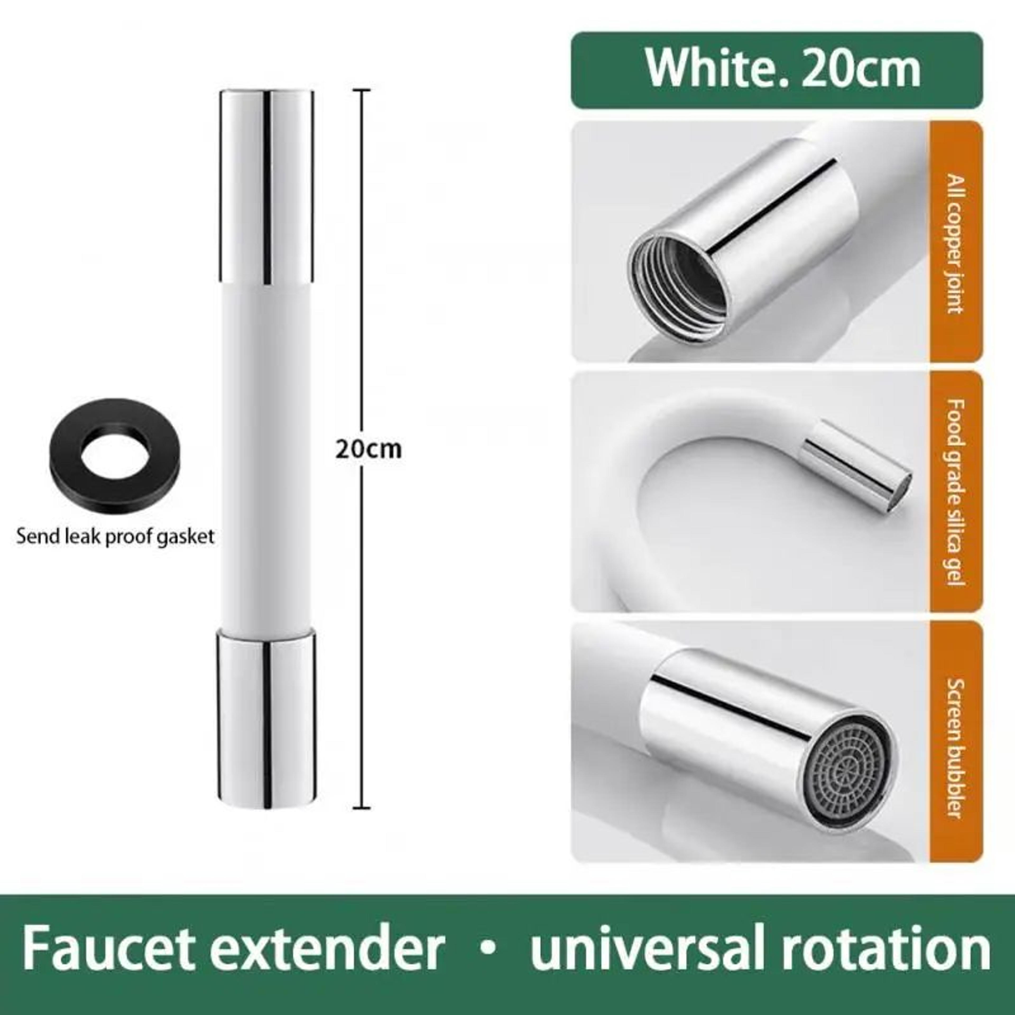 360 Flexible Kitchen Sink Faucet Extender Hose 9