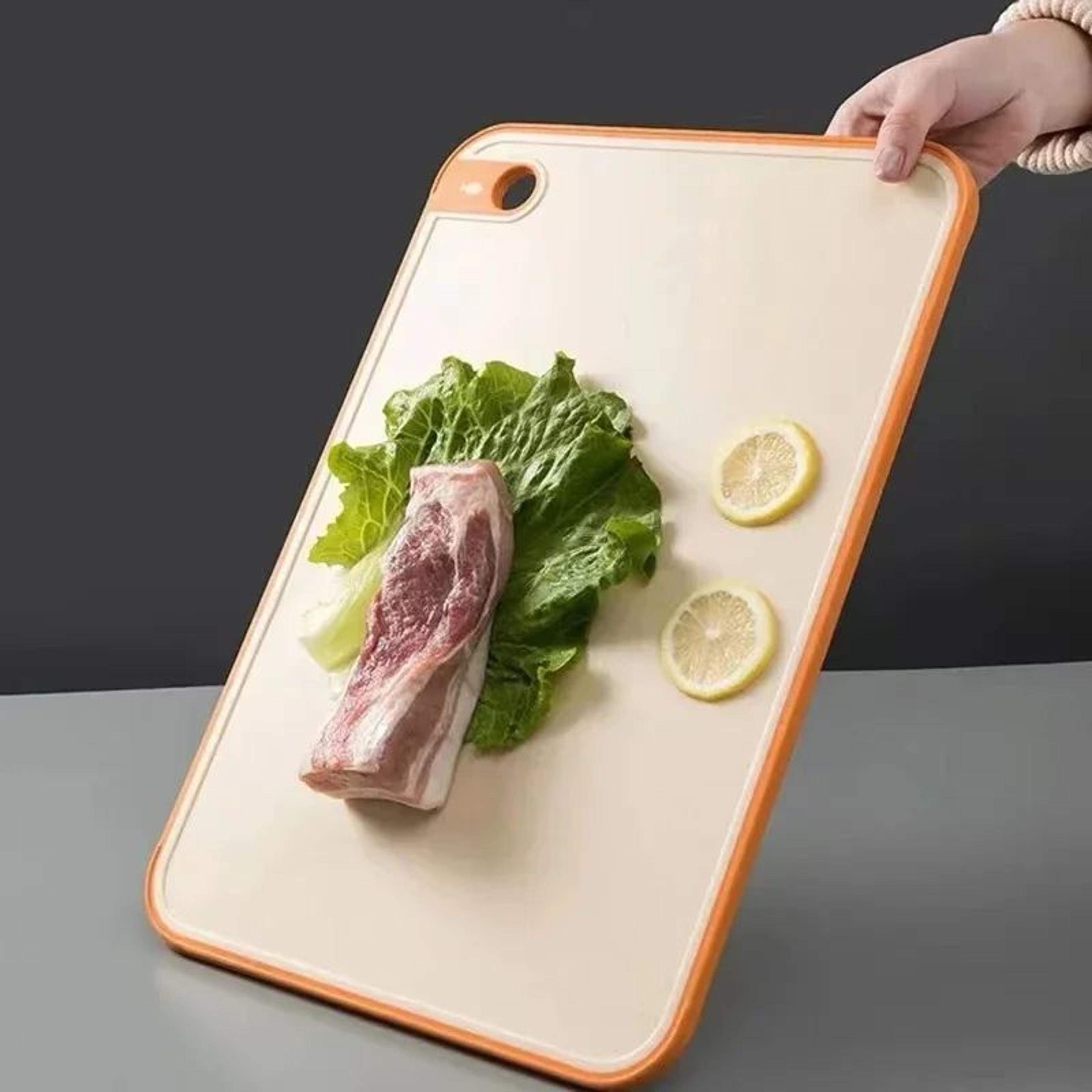 Antibacterial DoubleSided Cutting Board  AntiMold Kitchen Chopping Board 4