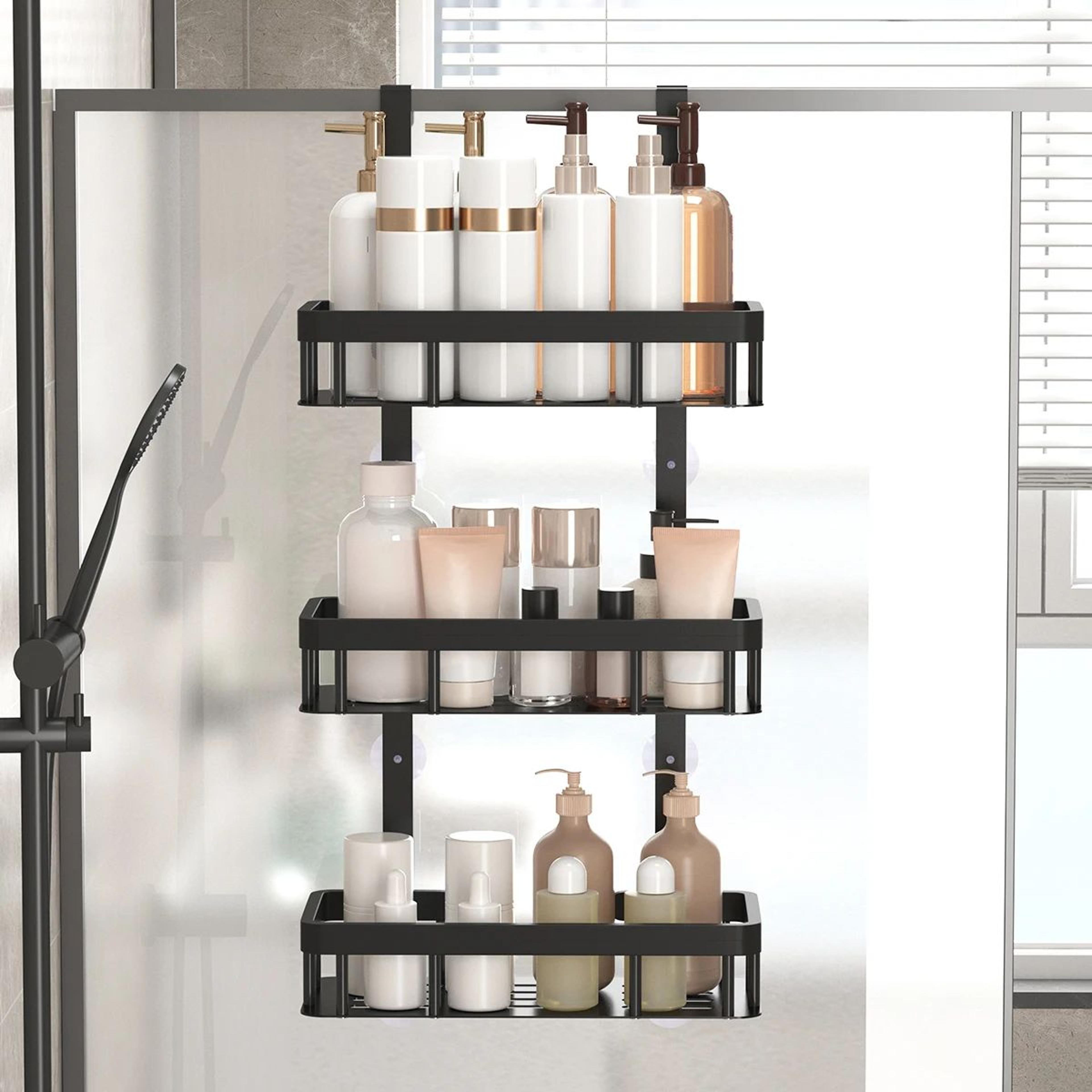 23 Tier Rustproof Over Door Shower Caddy Bathroom Organizer 2