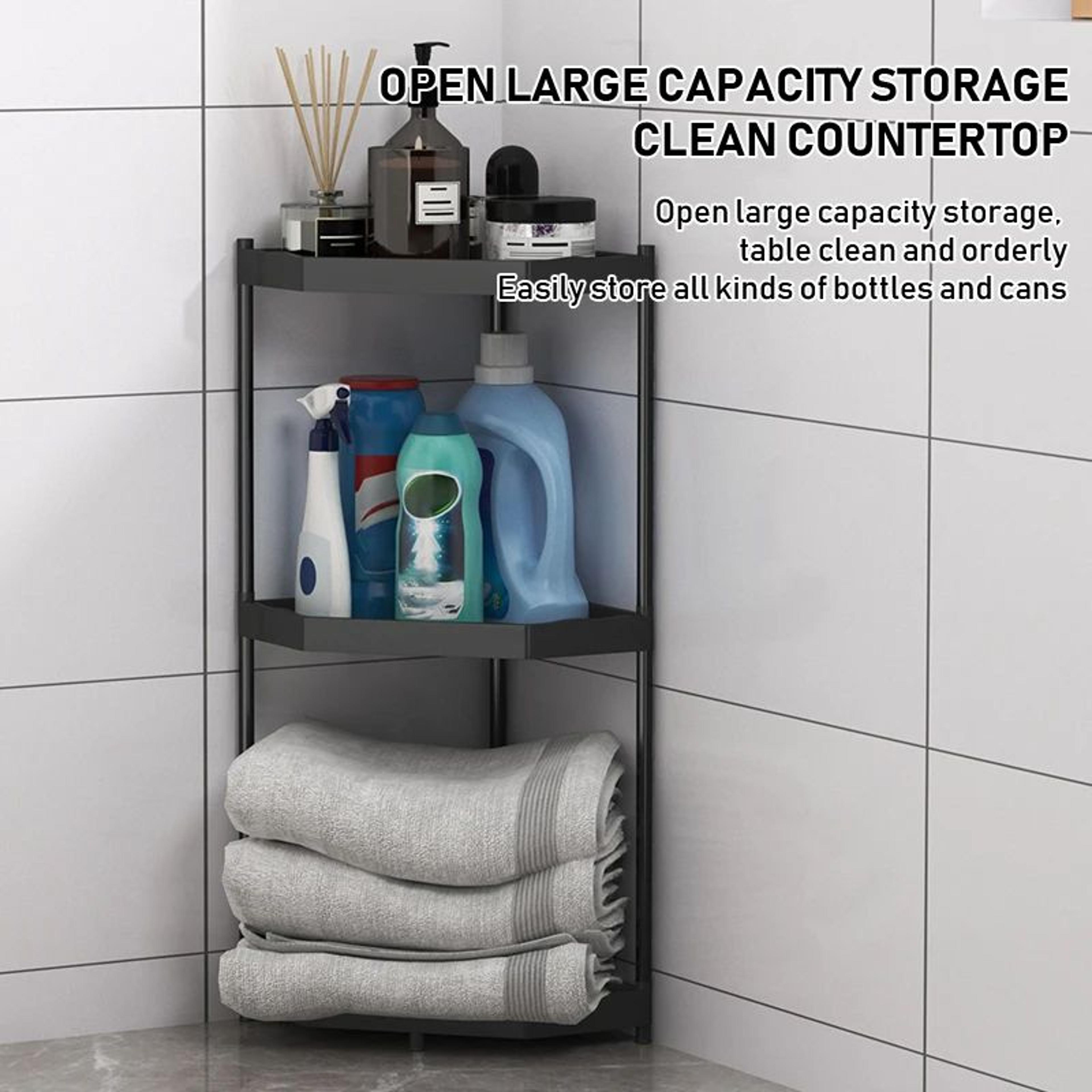 RustProof 23 Tier Corner Shower Caddy With Hooks 5