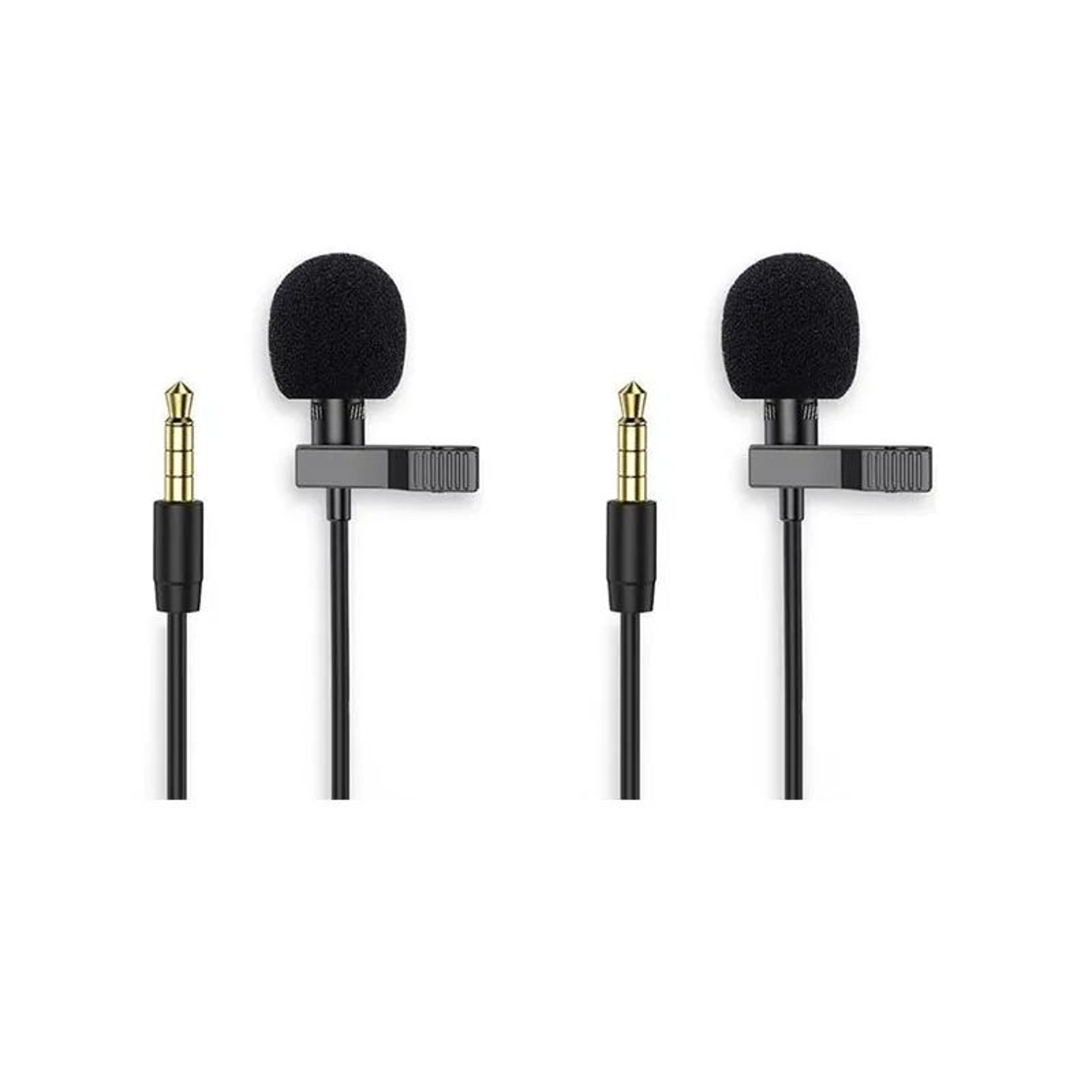 Portable Mini Lavalier Microphone With USB TypeC And 35mm ClipOn Condenser Mic 12