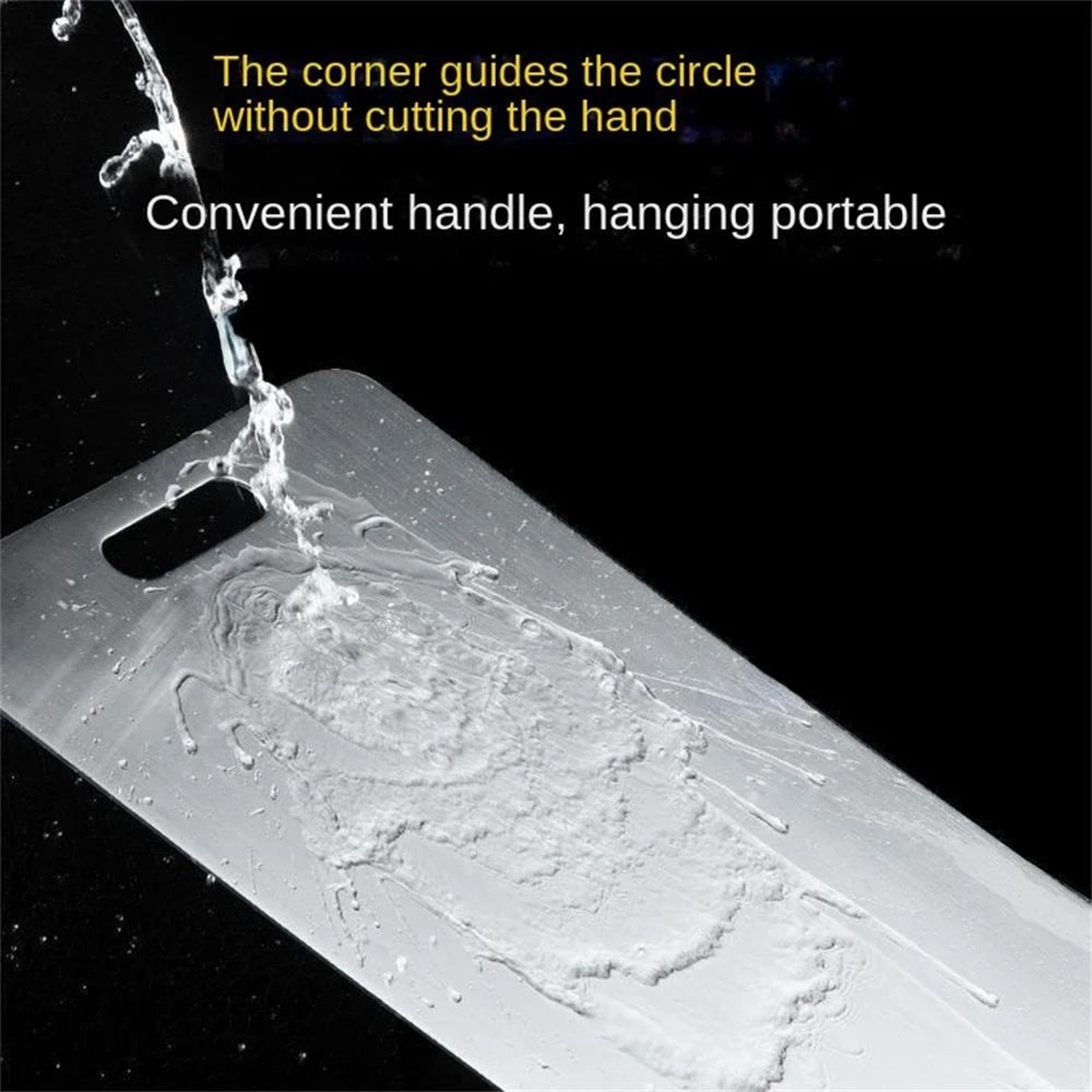 316 Stainless Steel DoubleSided Cutting Board For Chopping And Dough Prep 2