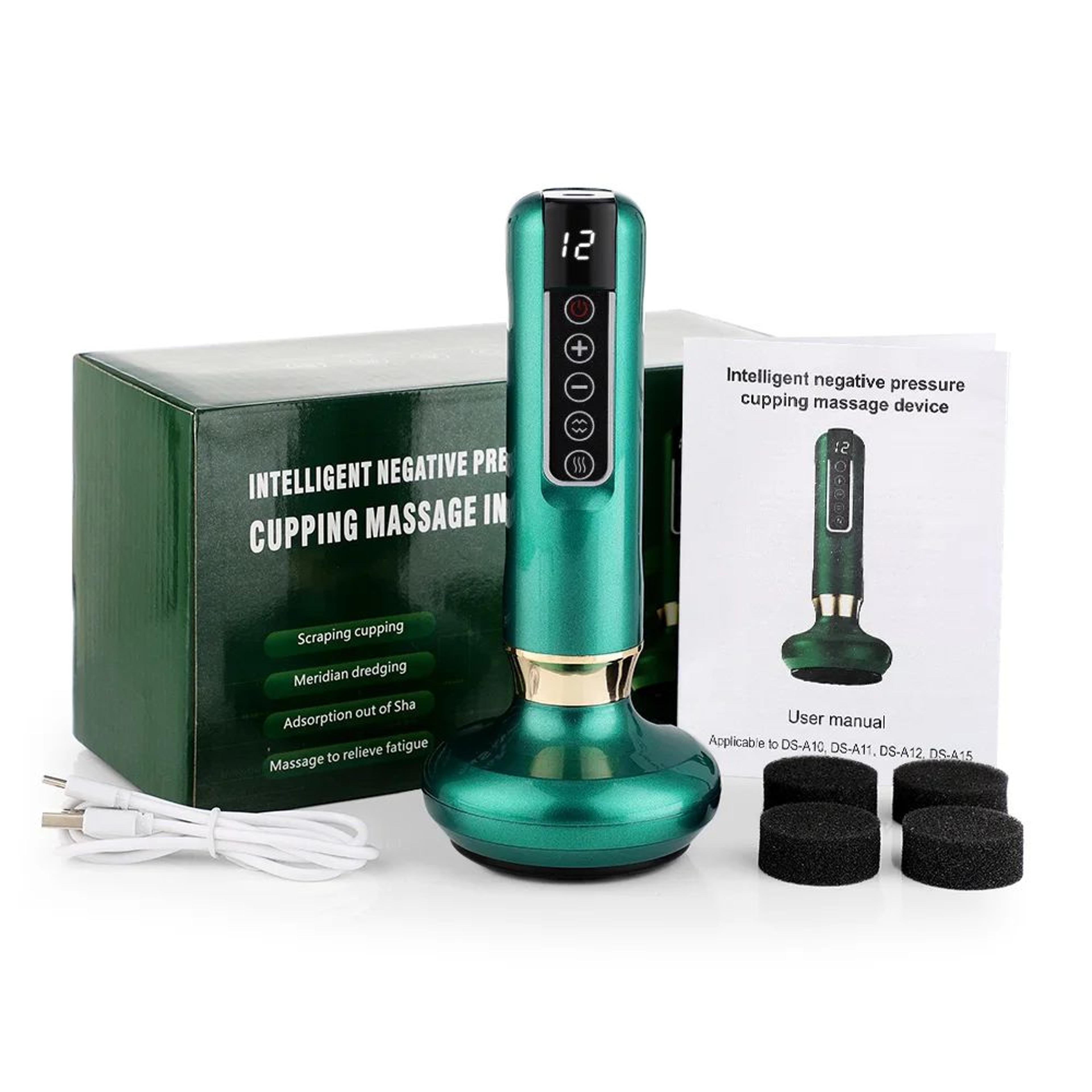 Vacuum Glass Cupping Massage Set For Face And Body 5