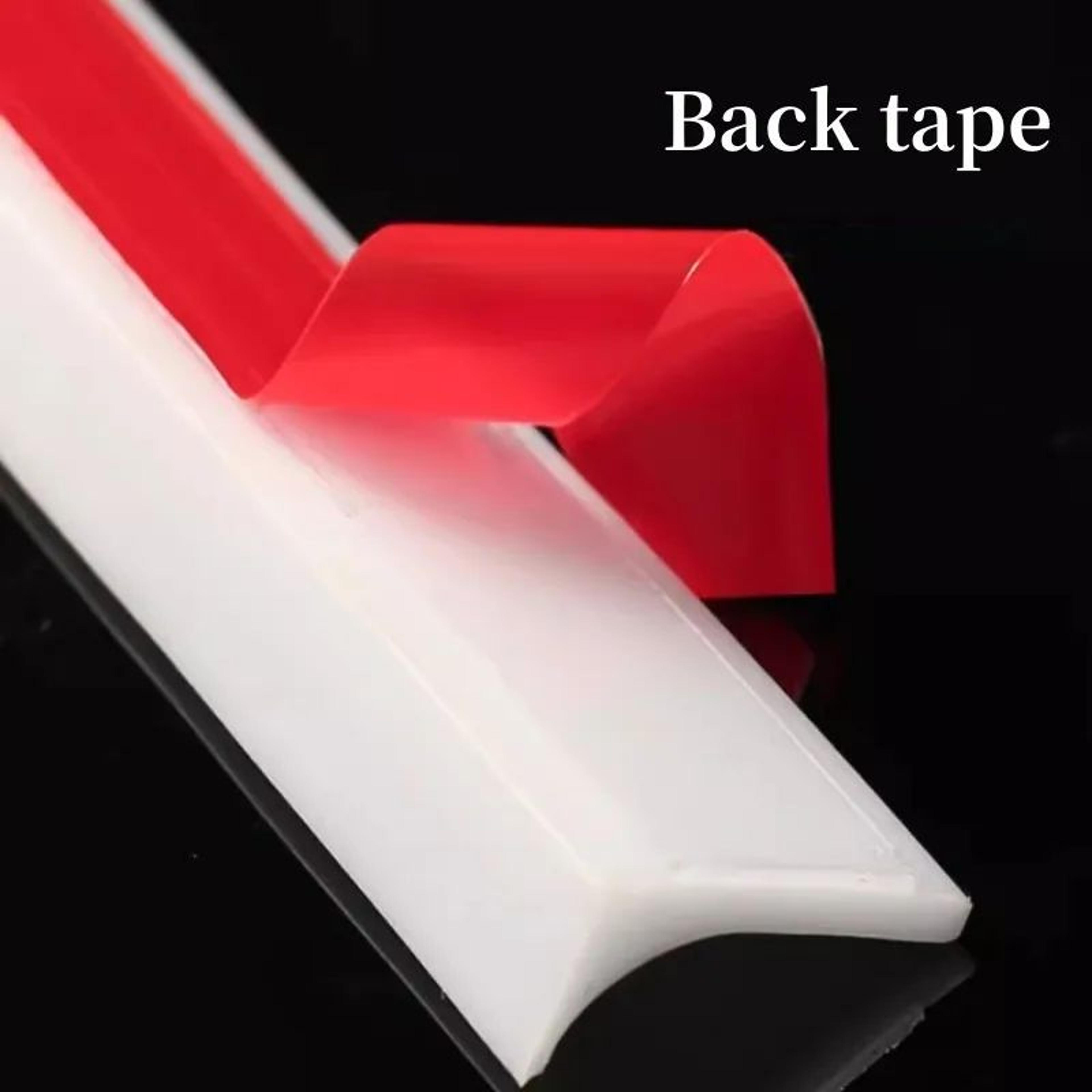 Silicone Shower Threshold Water Dam SelfAdhesive Water Stopper Strip 2