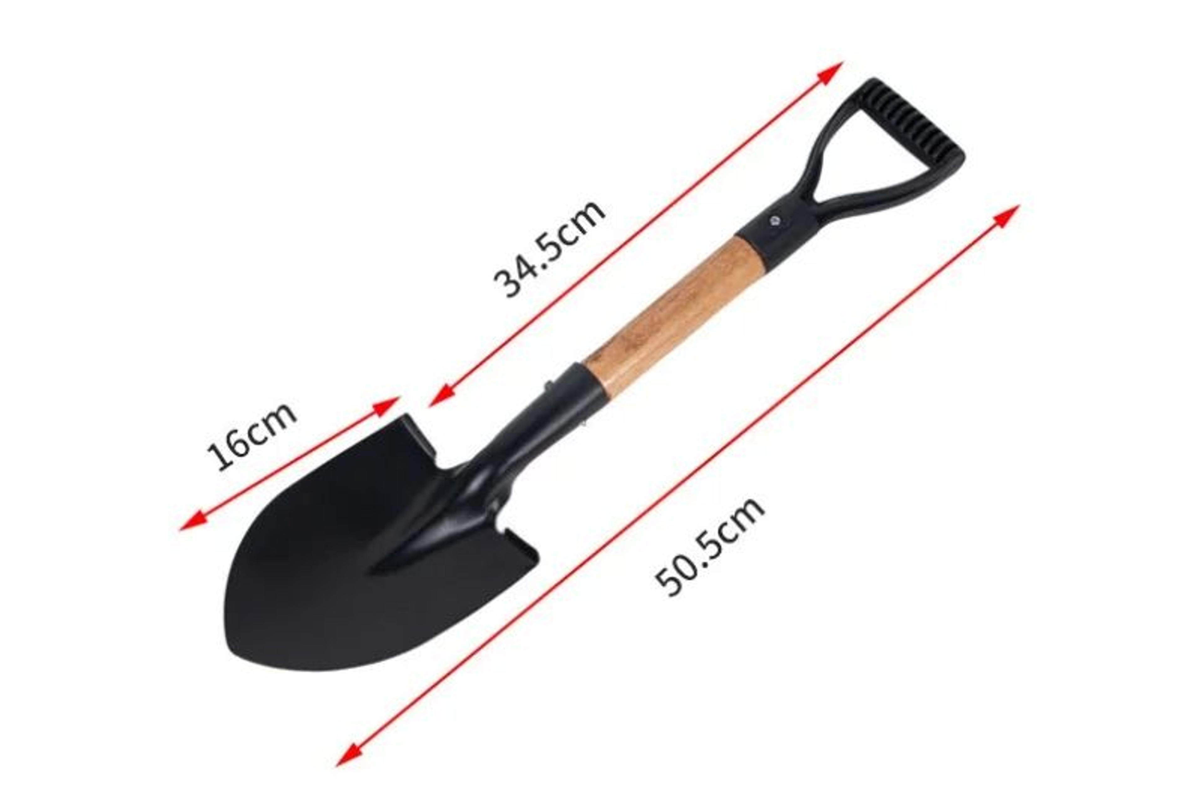 Manganese Steel Garden Shovel Portable Digging Trowel 7