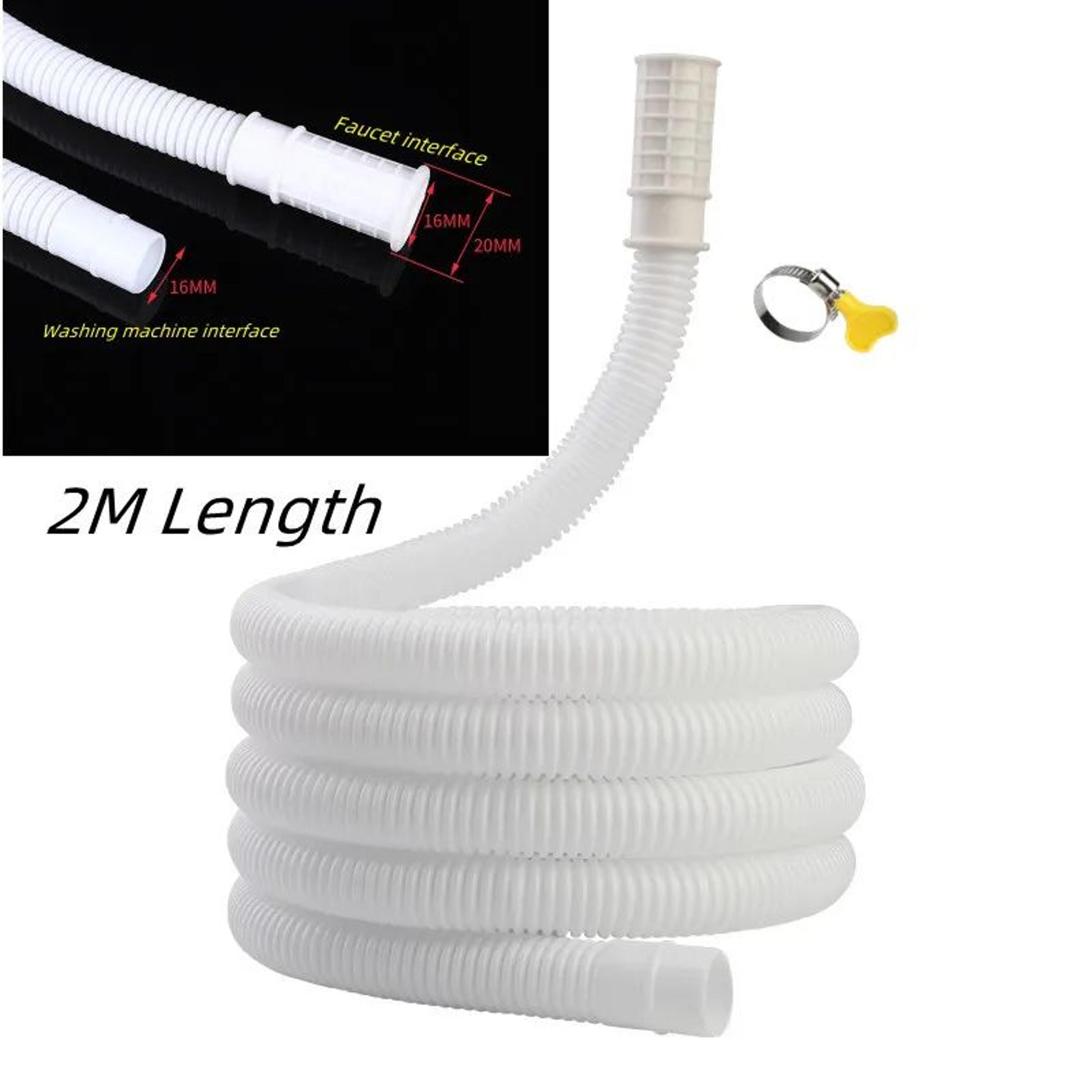 Universal 14M Washing Machine Drain Hose Flexible Drain Pipe Extension 8