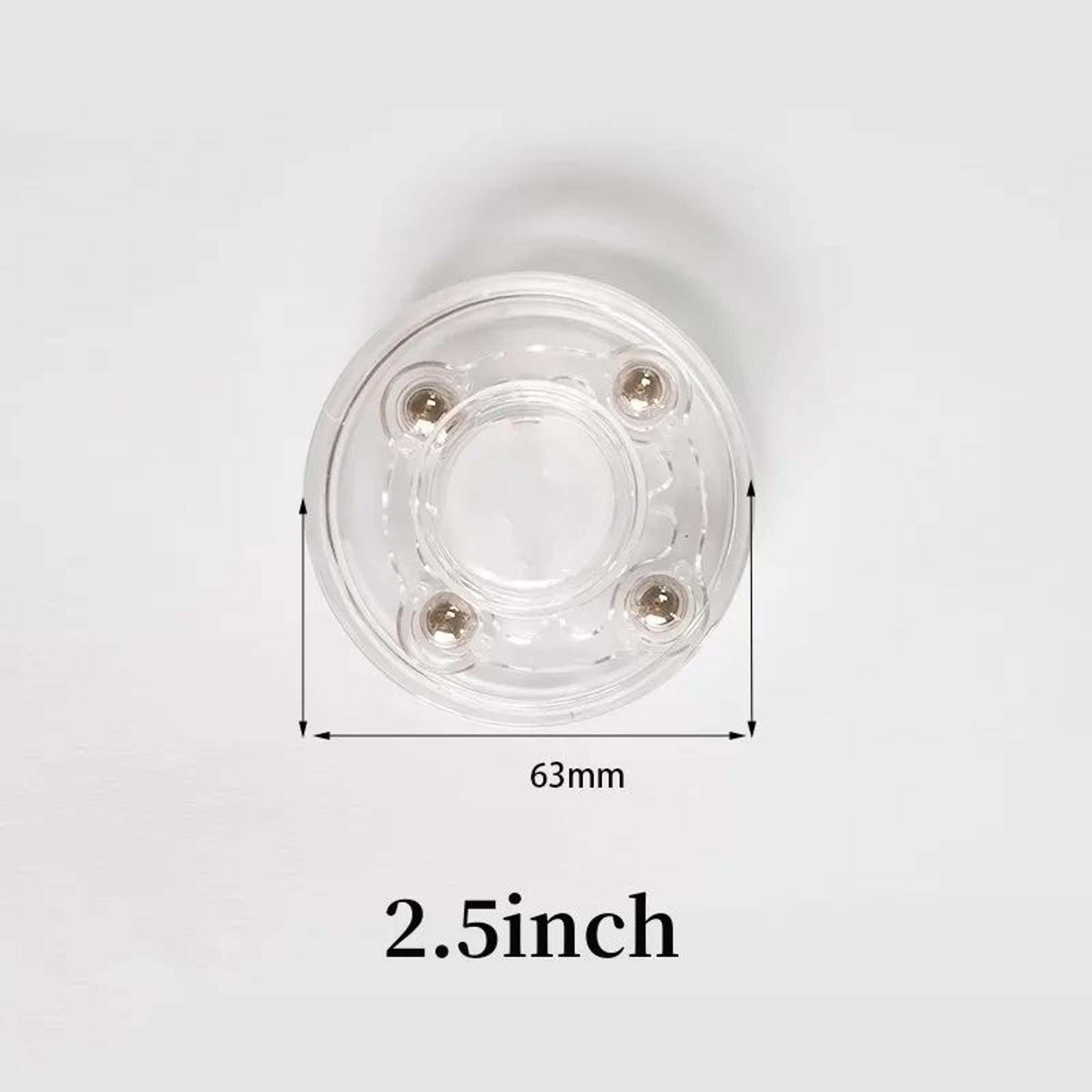 Acrylic 360 Rotating Display Stand Clear Round Turntable 9