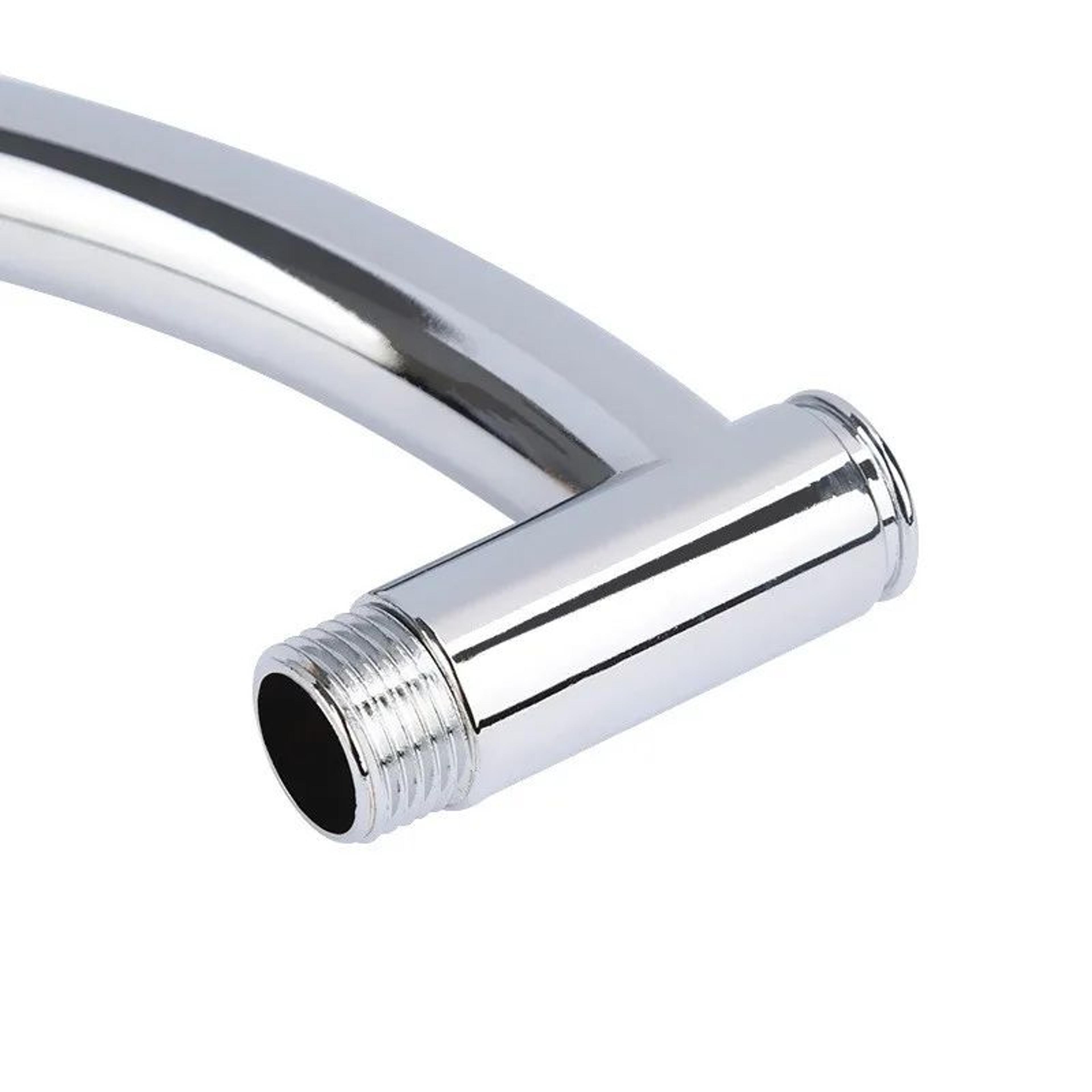 Adjustable Stainless Steel Shower Head Extension Arm For Rainfall Shower 5