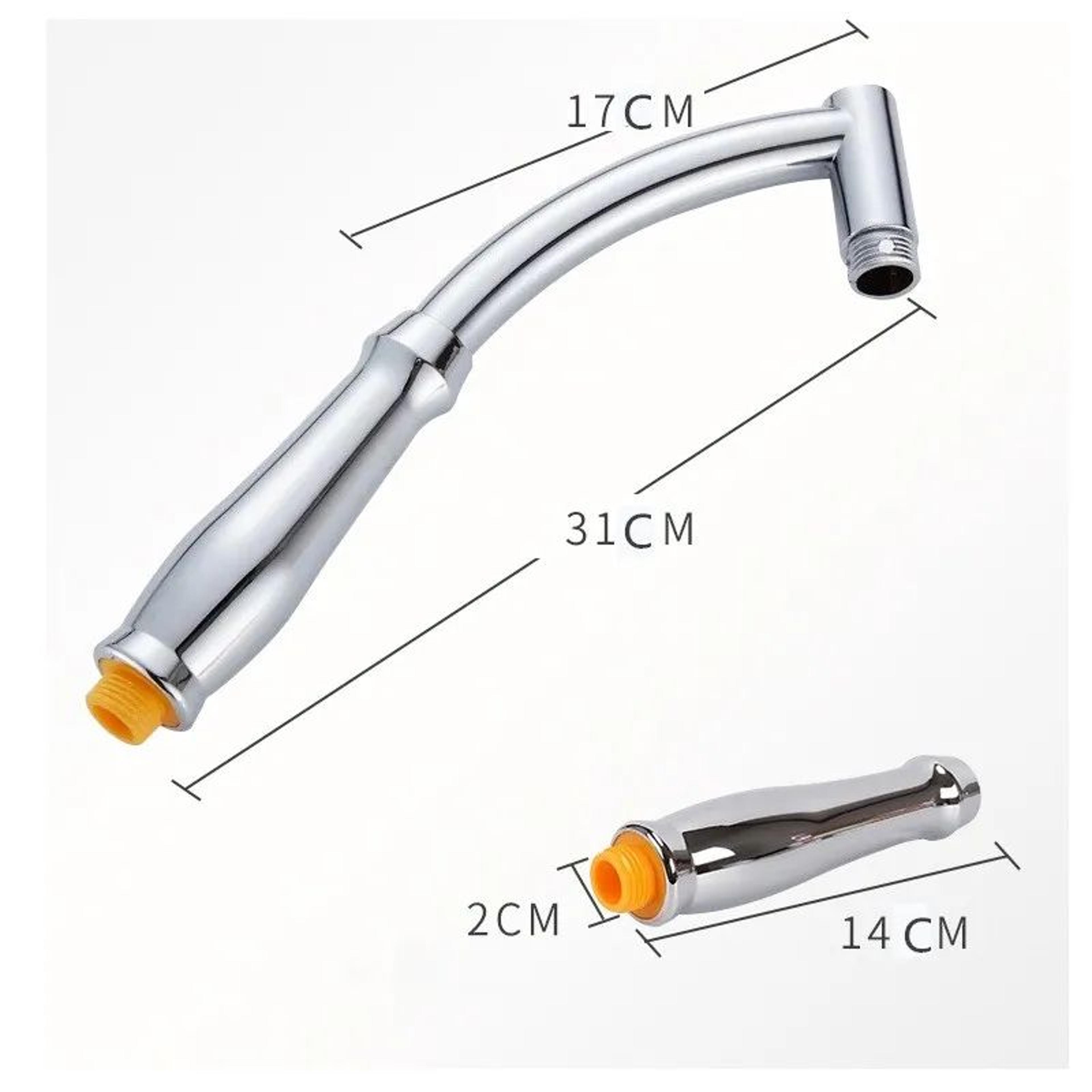 Adjustable Stainless Steel Shower Head Extension Arm For Rainfall Shower 6