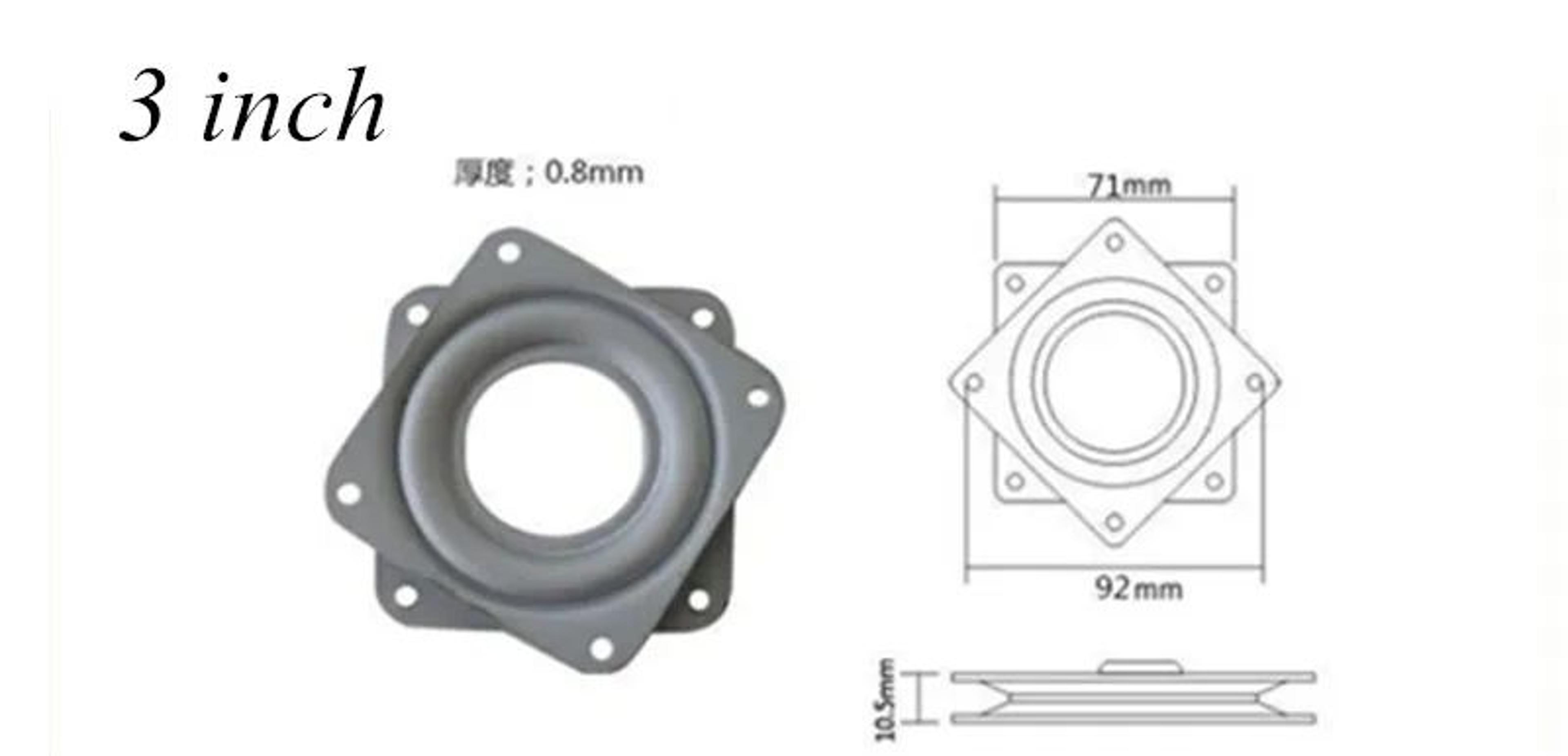 34 Inch 360 Degree Lazy Susan Swivel Bearing Plate For DIY Furniture 6