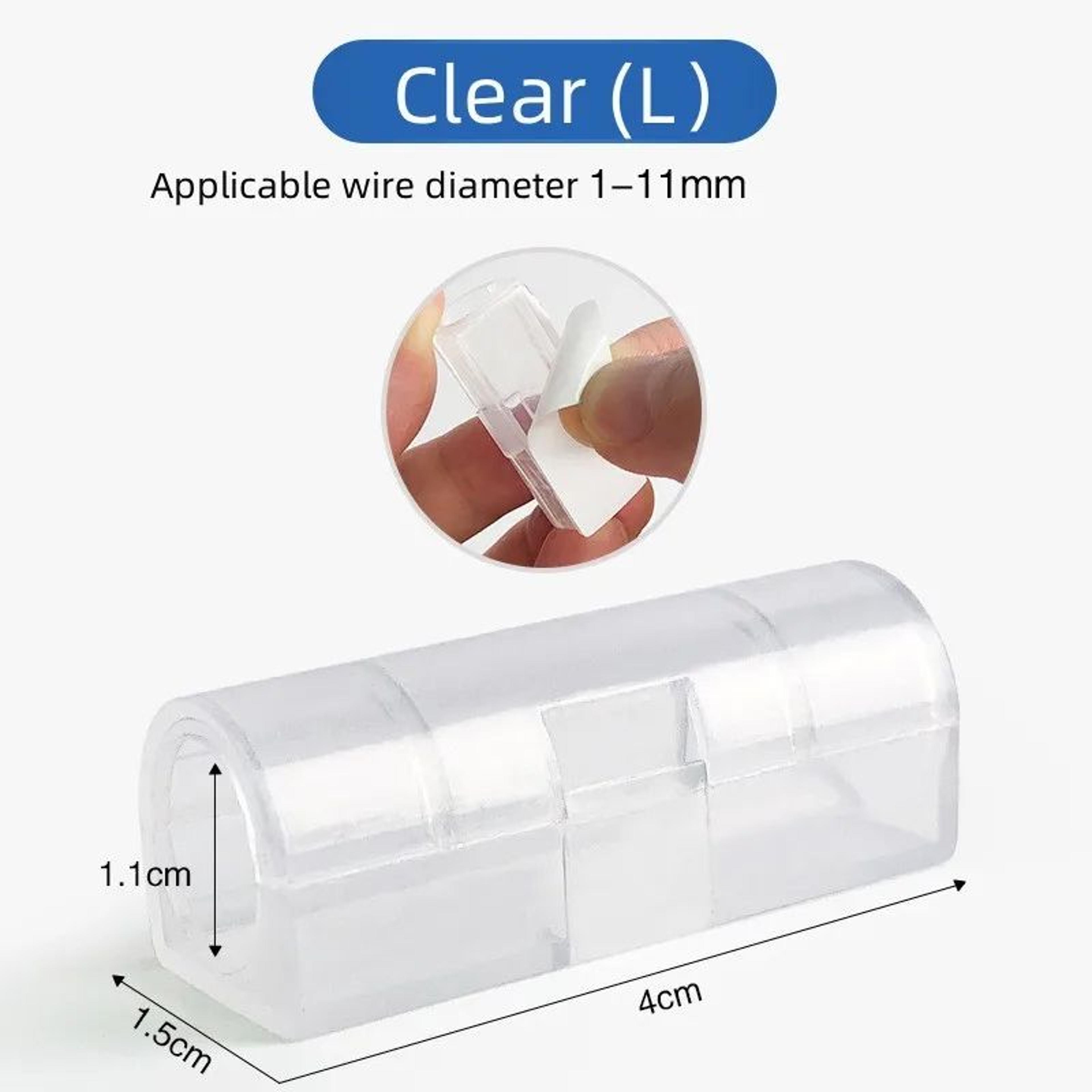 USB Cable Organizer Clips SelfAdhesive Cord Holders For Desk And Home 9
