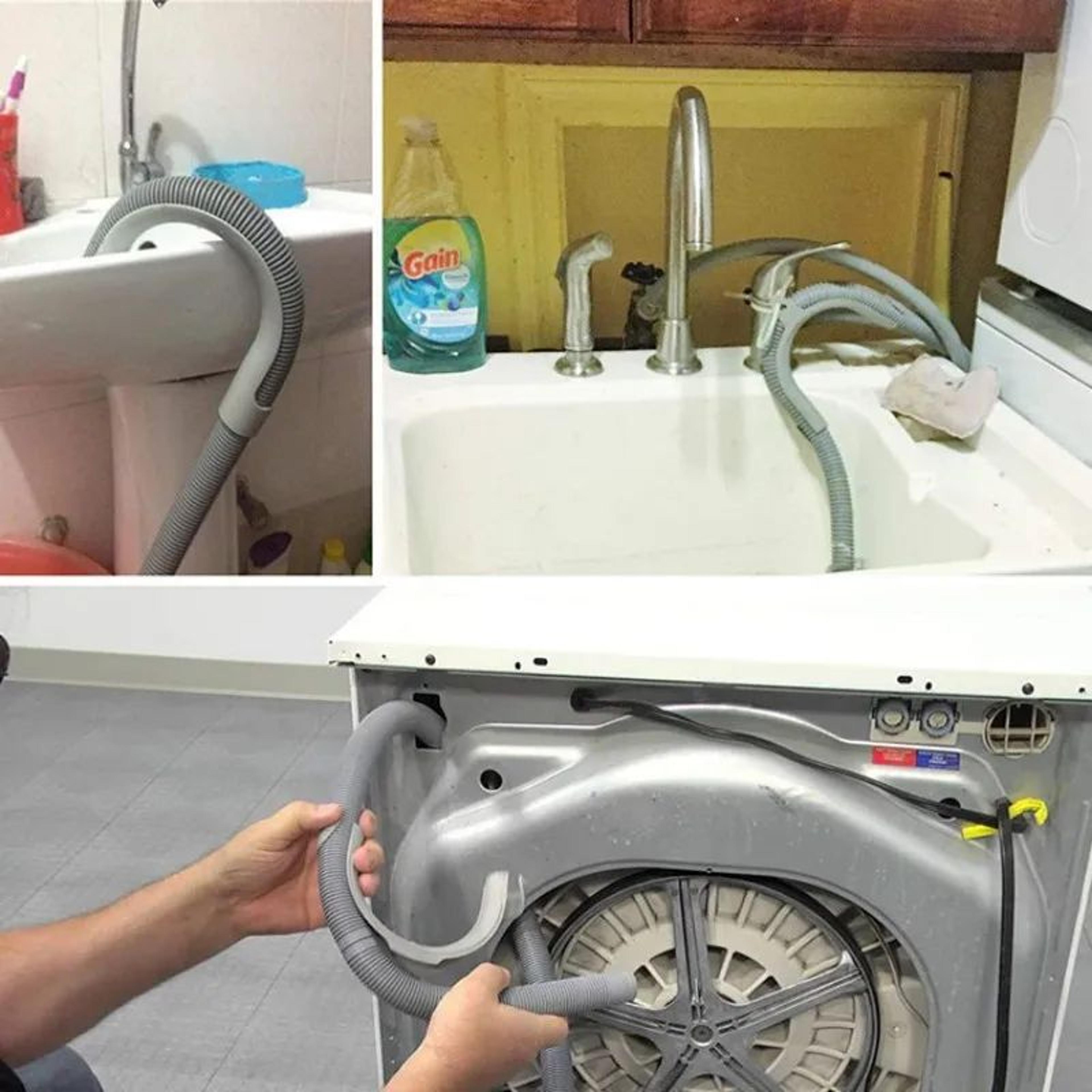 Universal UShape Washing Machine Drain Hose Guide Holder 1
