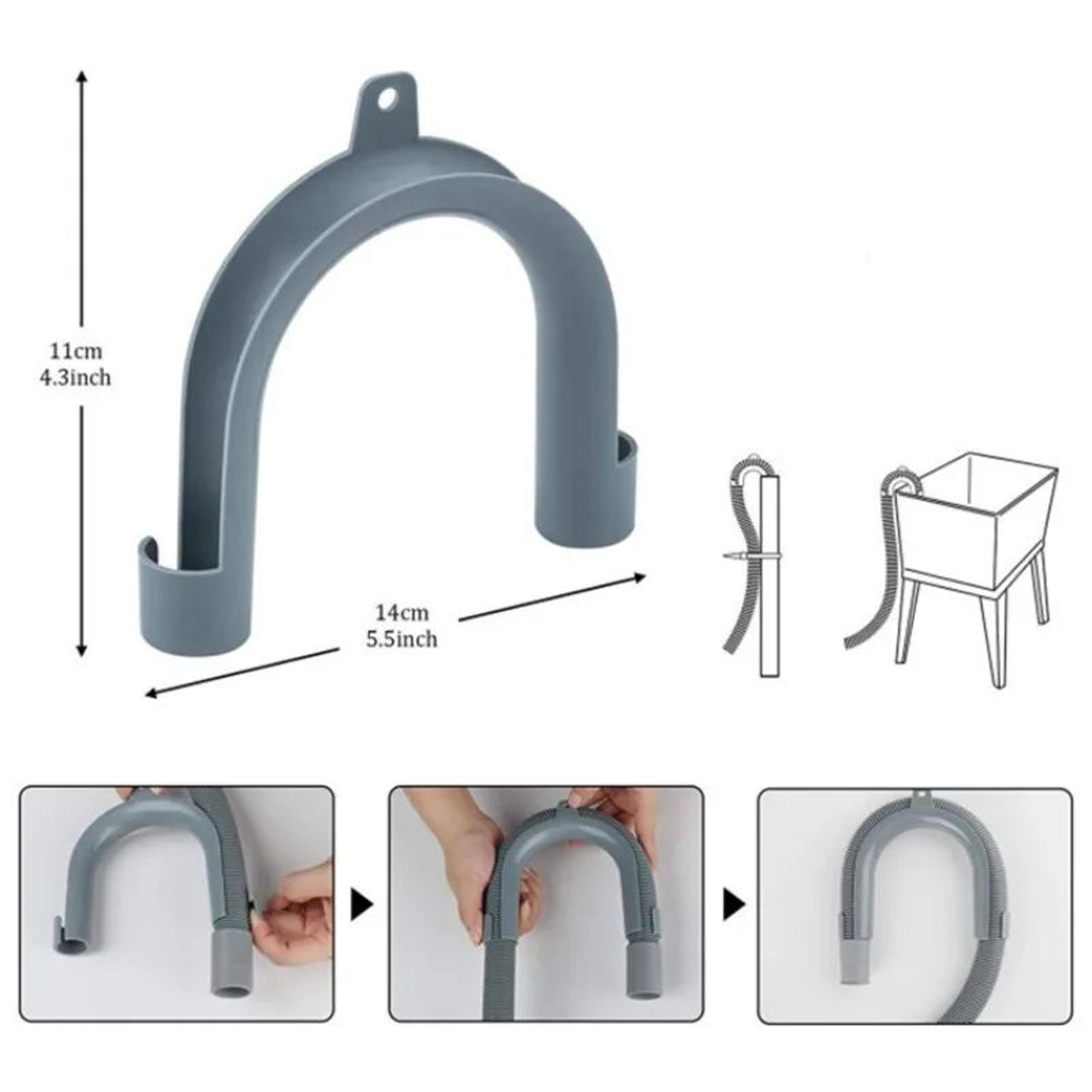 Universal UShape Washing Machine Drain Hose Guide Holder 5