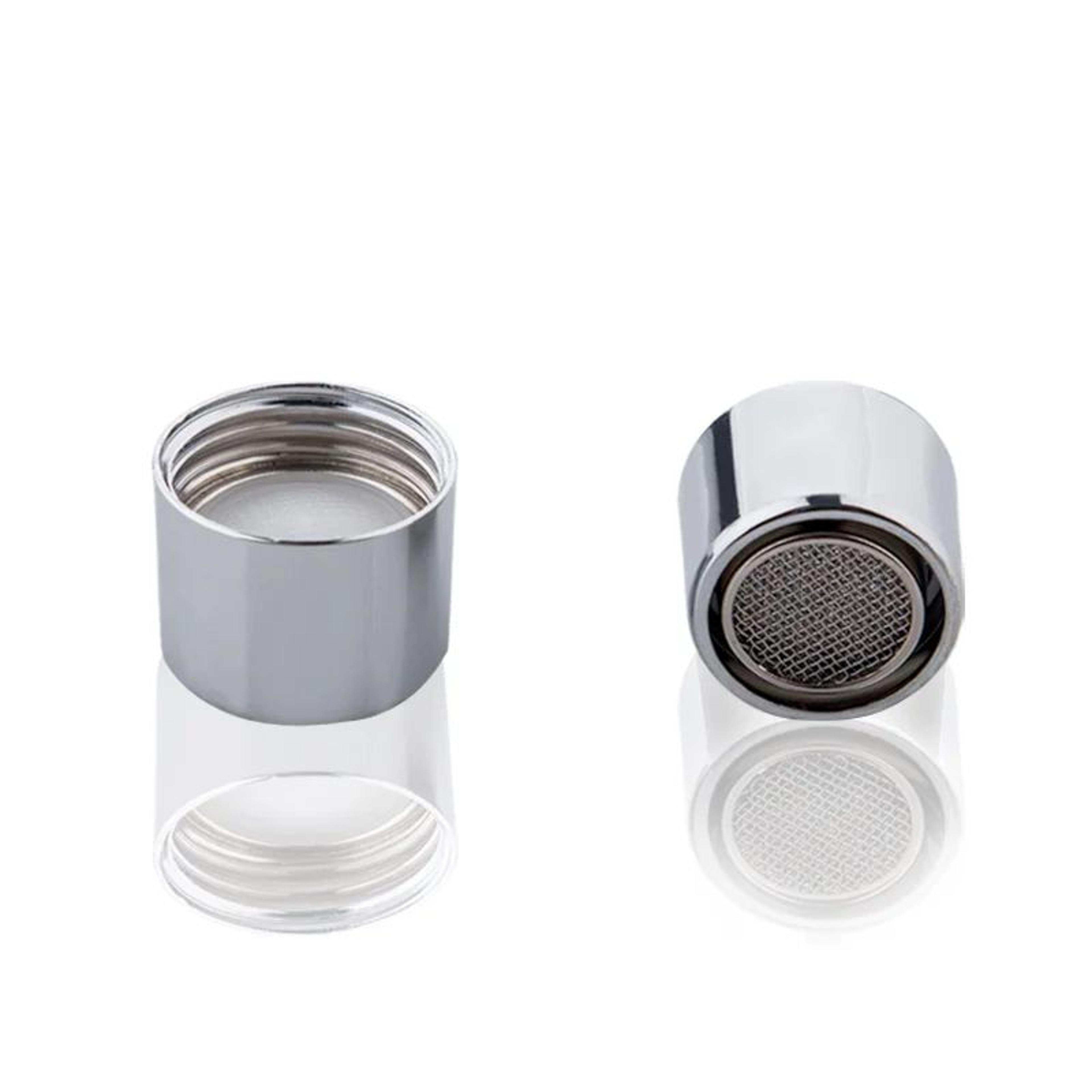 2PCS Chrome Water Saving Faucet Aerator AntiSplash Tap Filter Nozzle 1