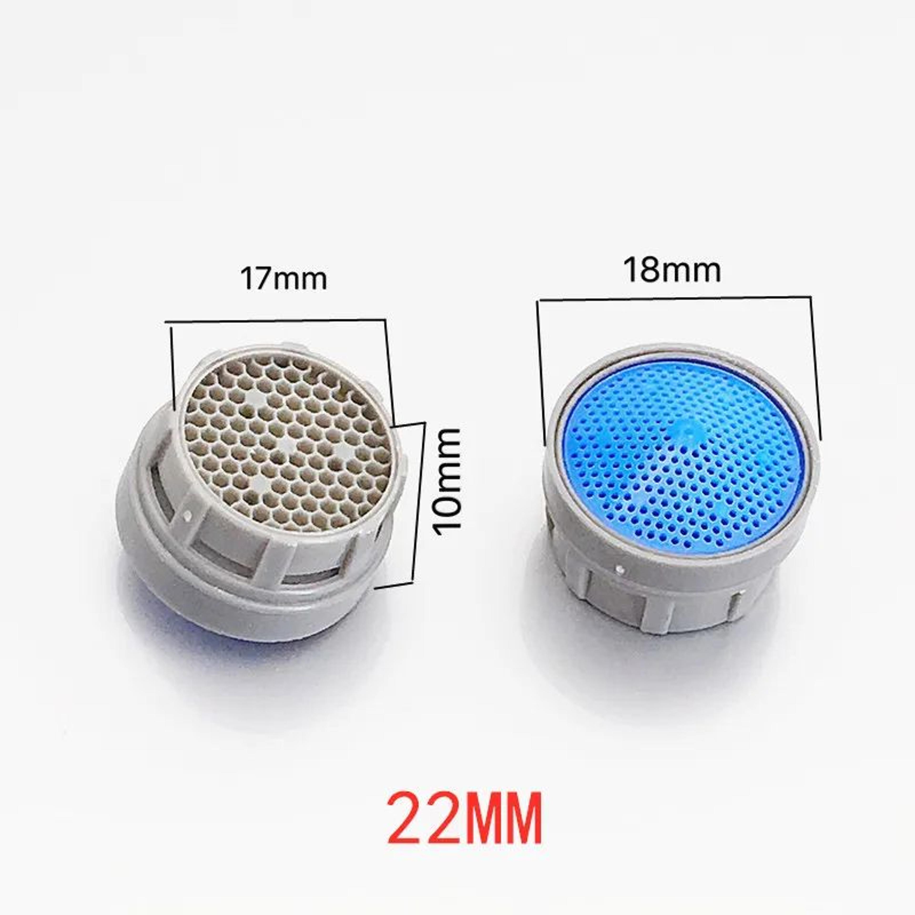 2PCS Chrome Water Saving Faucet Aerator AntiSplash Tap Filter Nozzle 9