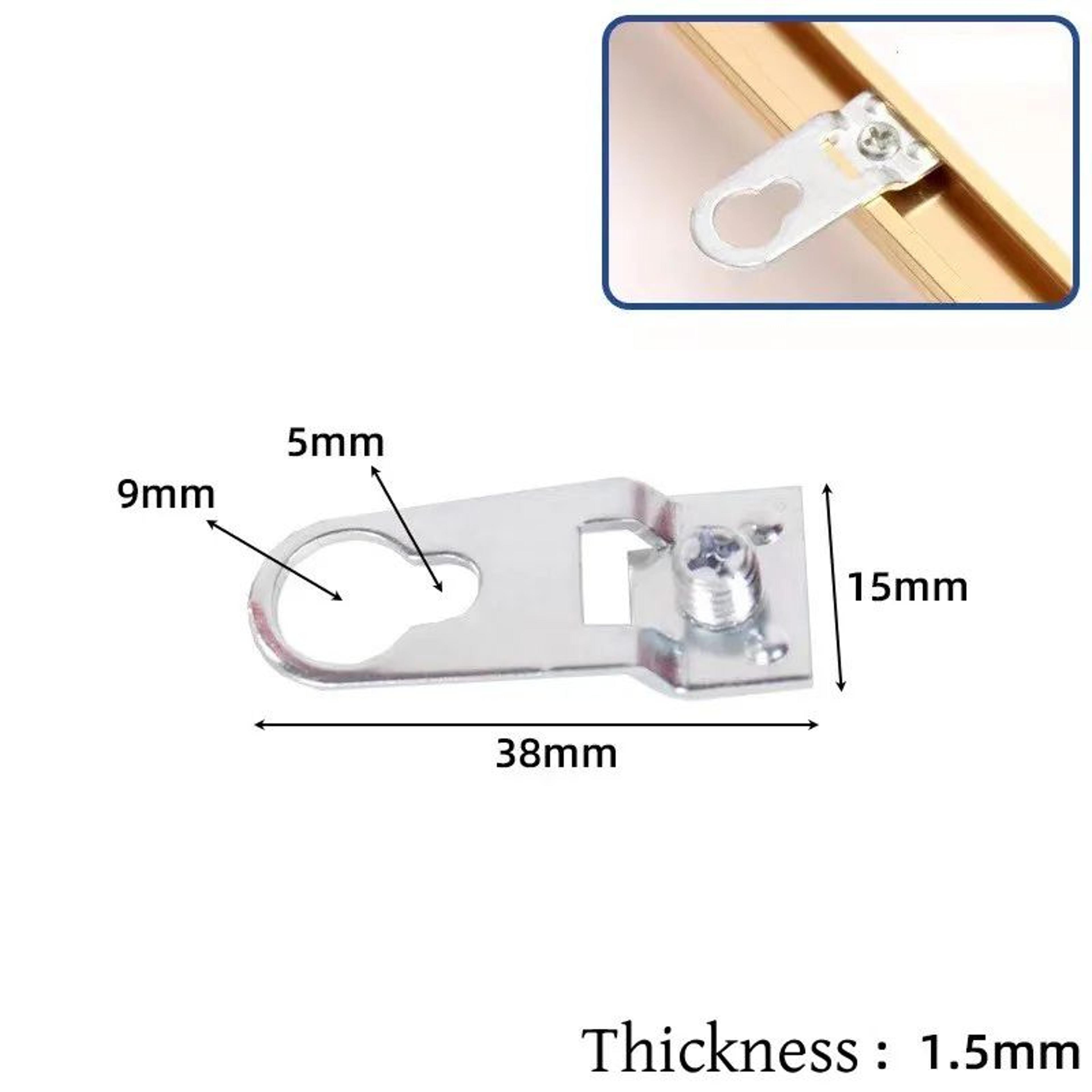 10PCS Metal Keyhole Picture Hangers For Frames Mirrors And Cabinets 3