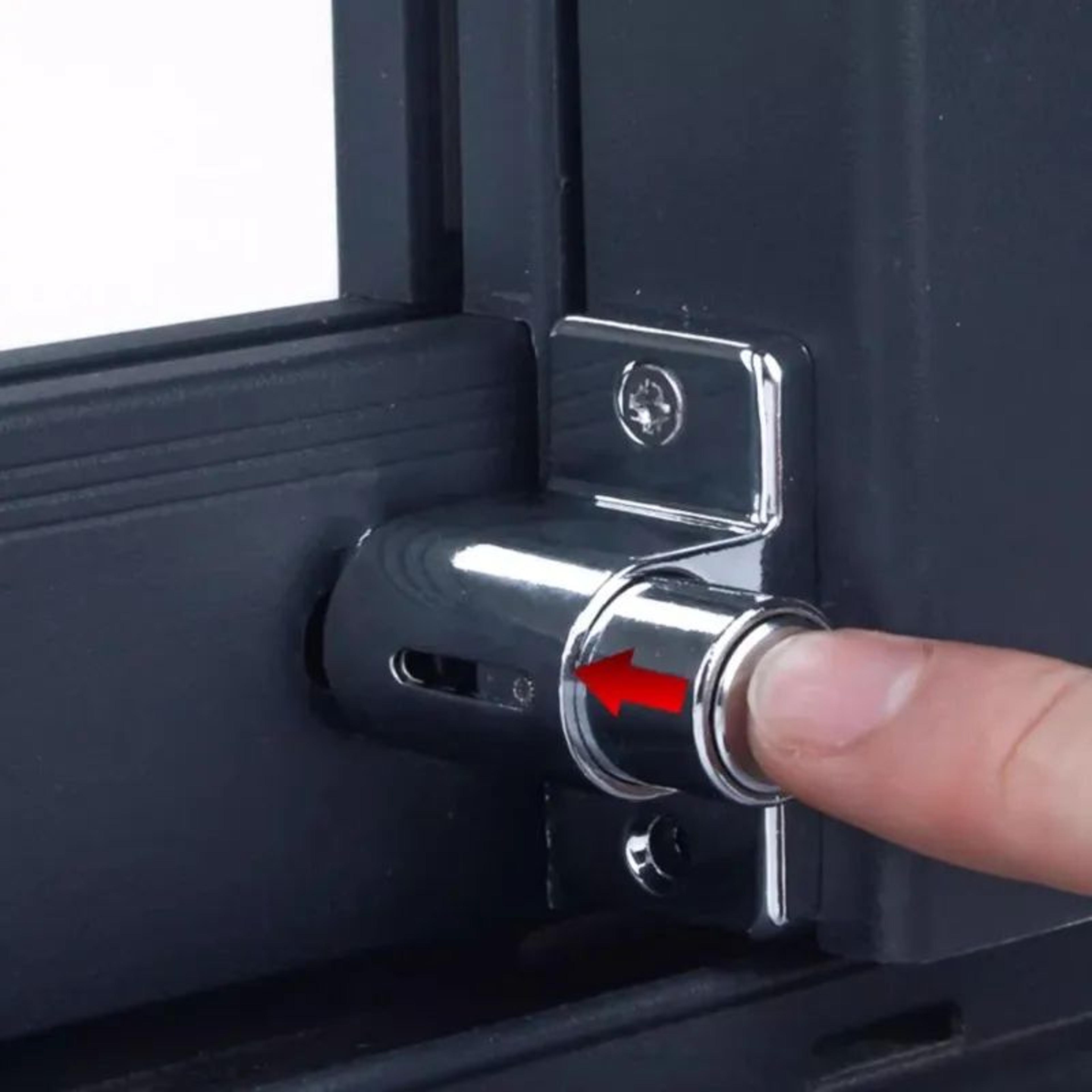 Adjustable Sliding Window Safety Lock Stopper For Kids Pets And Home Security 2