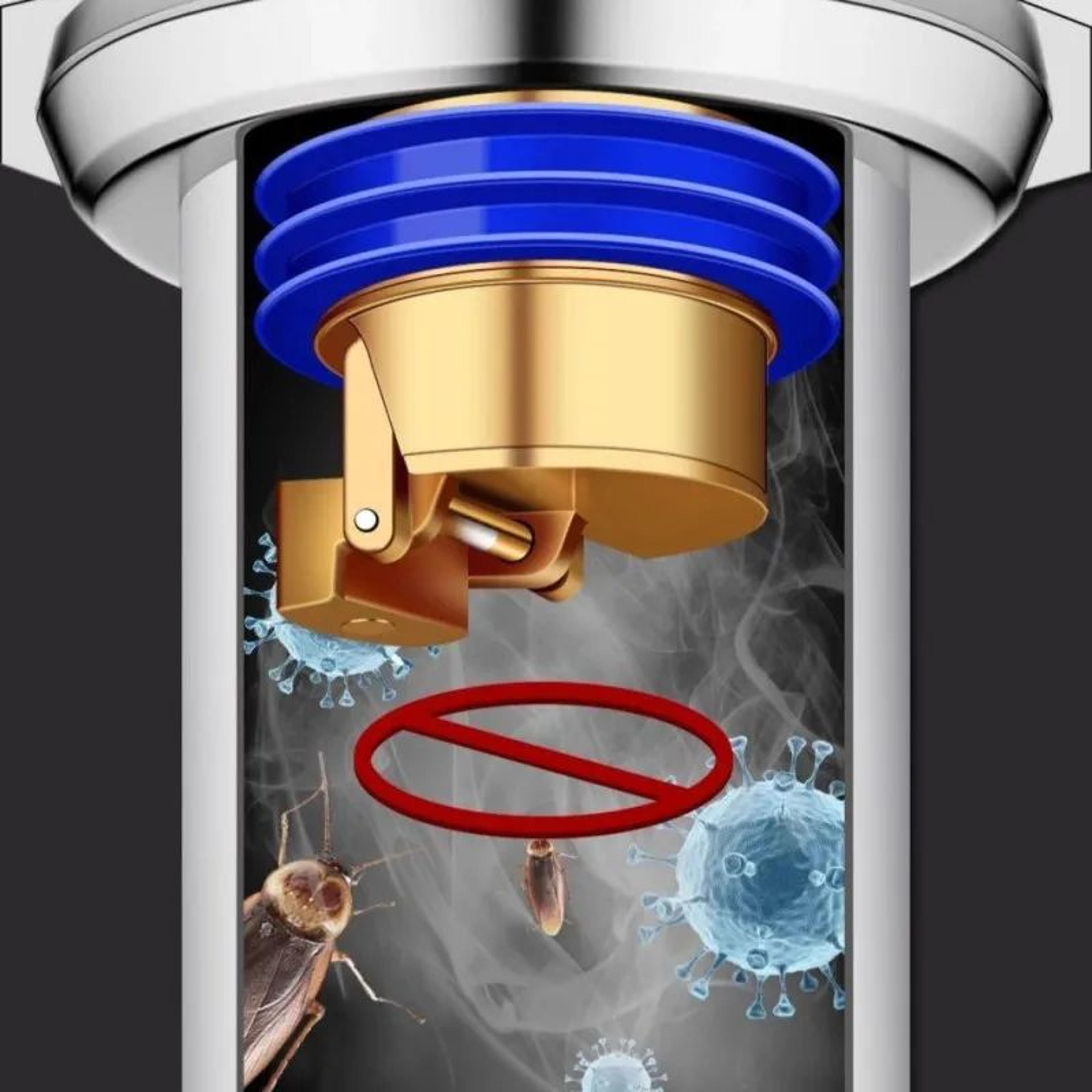AllCopper AntiOdor Floor Drain Core With InsectProof Gravity Seal 5
