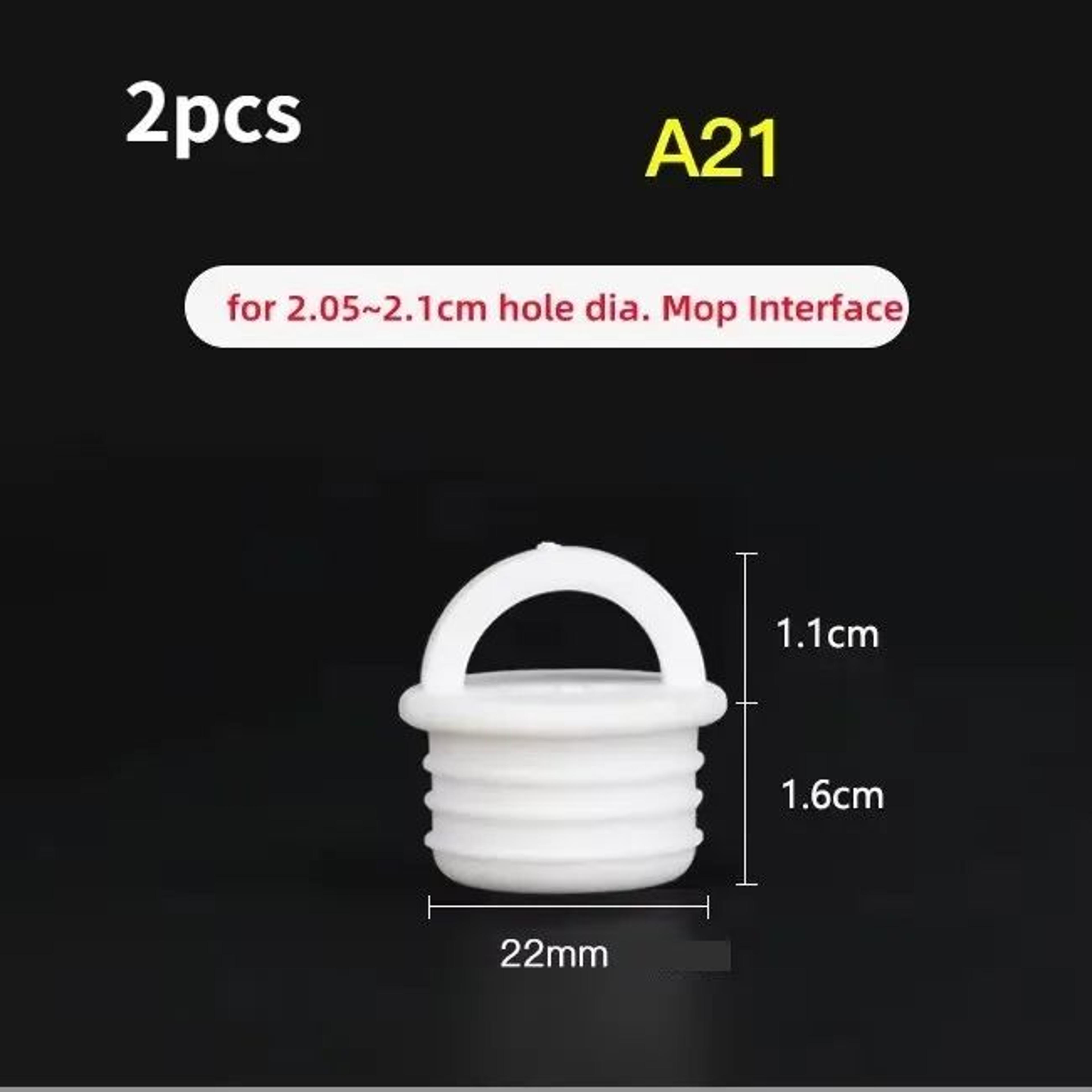 2Piece Silicone Mop Bucket Drain Stopper With Pull Handle 9