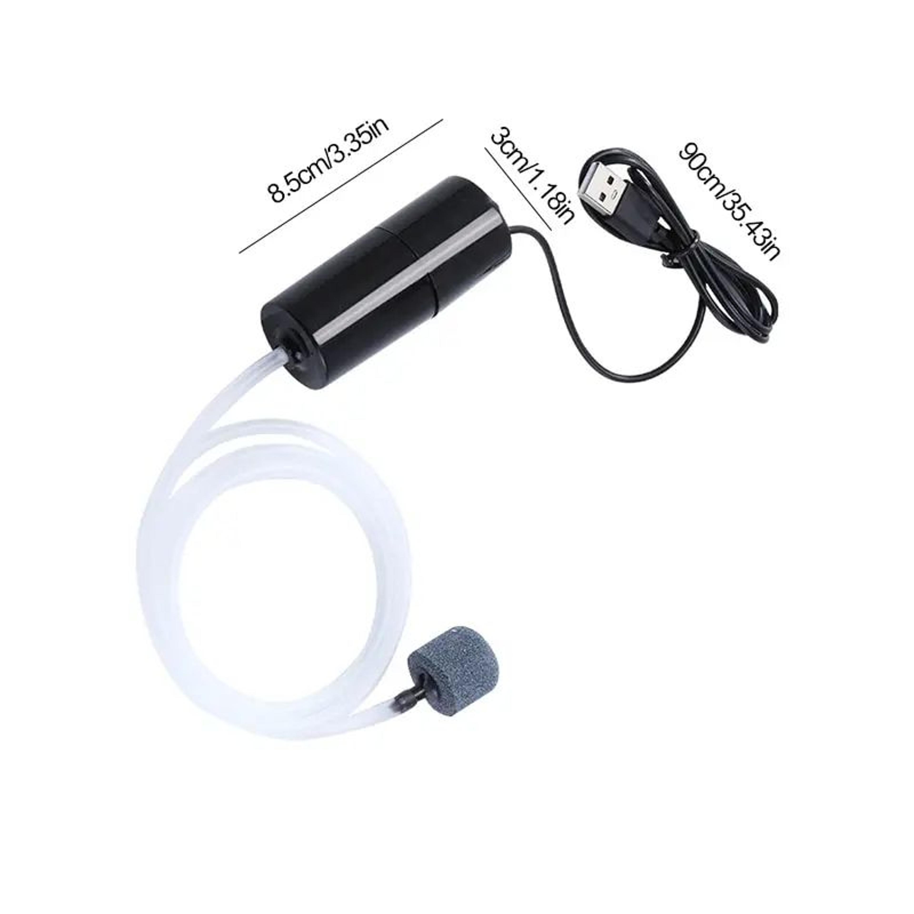 Portable USB Aquarium Air Pump  Quiet Mini Fish Tank Oxygen Aerator 1
