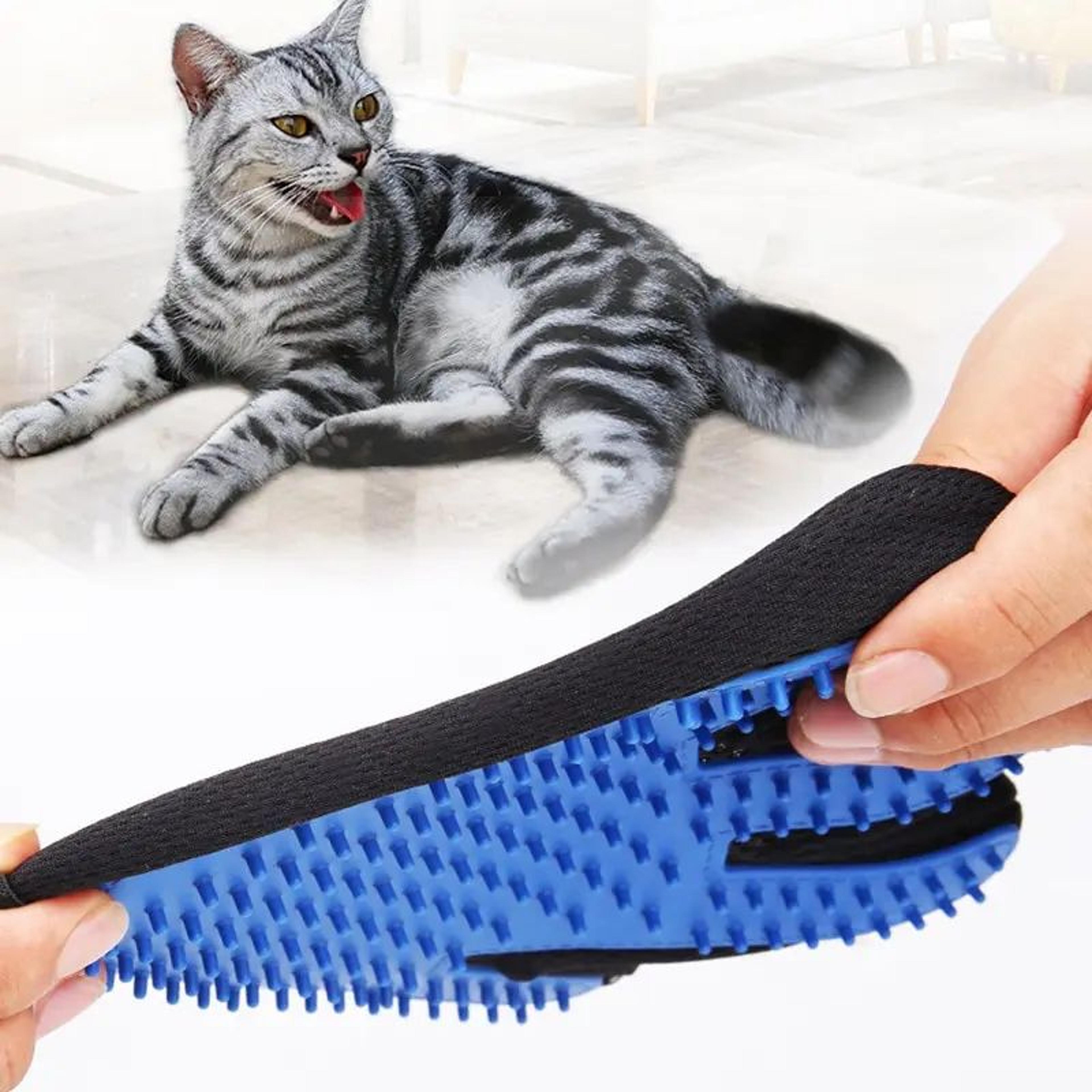 Silicone Pet Grooming Glove For Cat And Dog Hair Removal Massage And Bathing 3