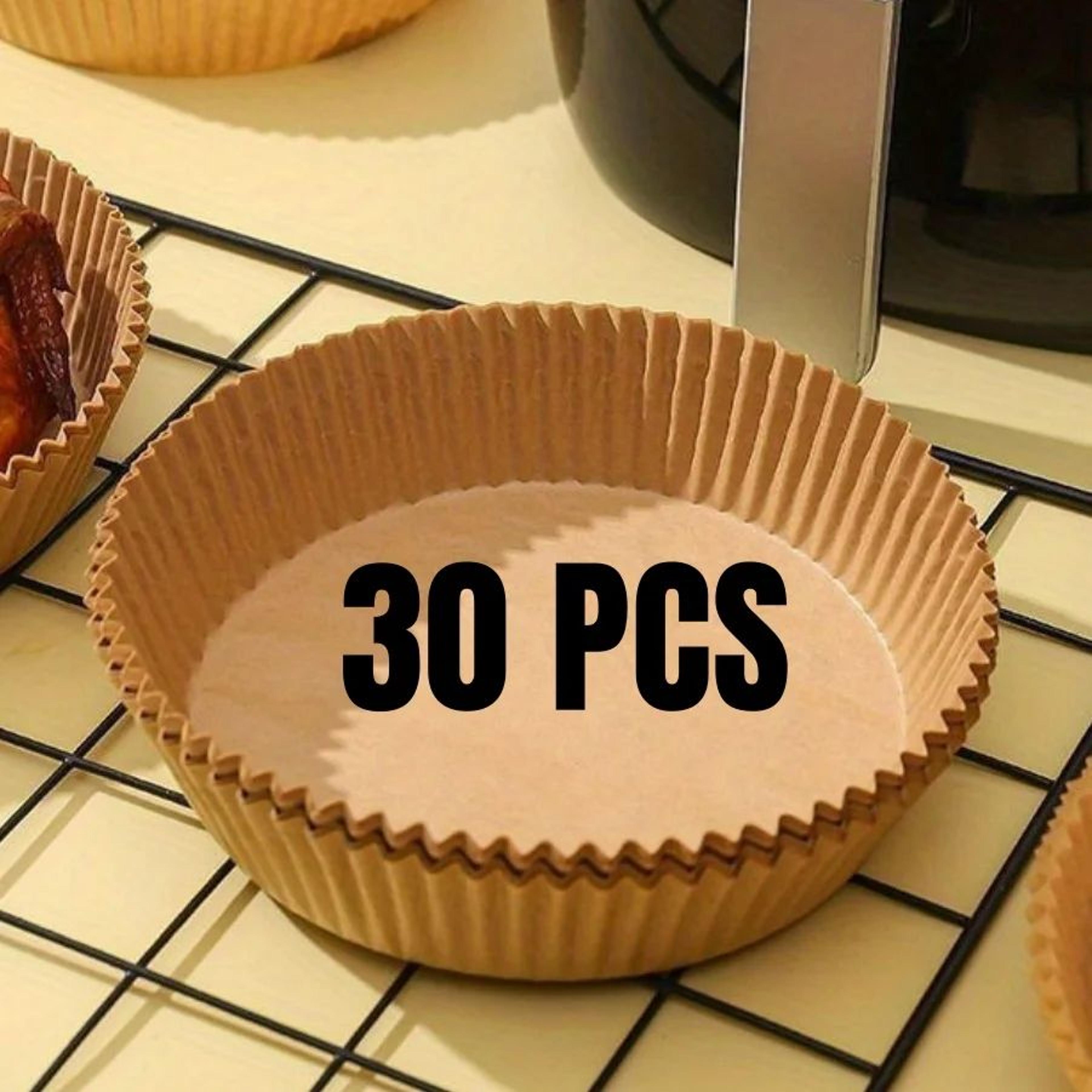 Disposable Air Fryer Paper Liners  NonStick OilProof Parchment Baking Liners 13