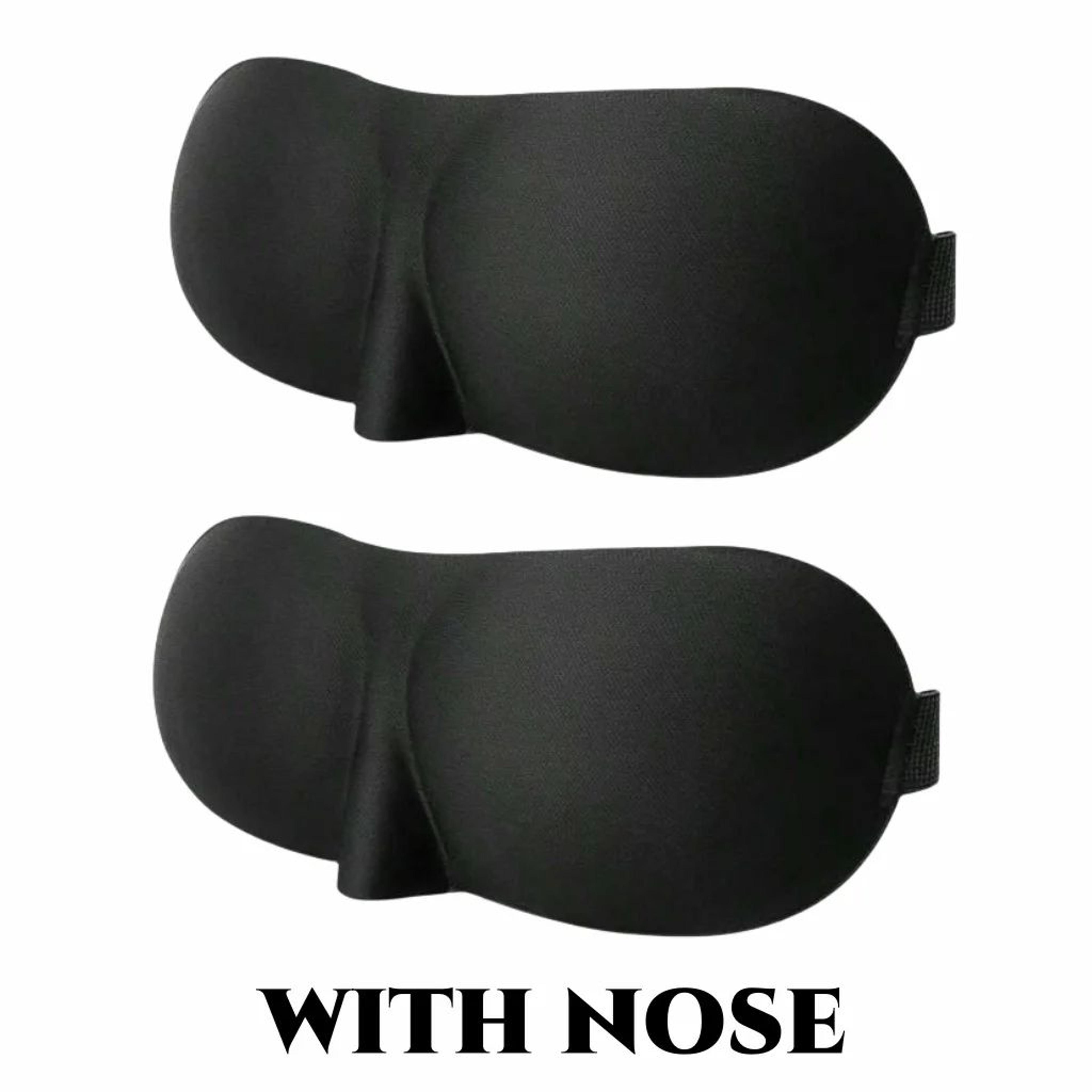 3D Contoured Blackout Sleep Mask  Light Blocking Breathable Eye Mask For Travel And Rest 12