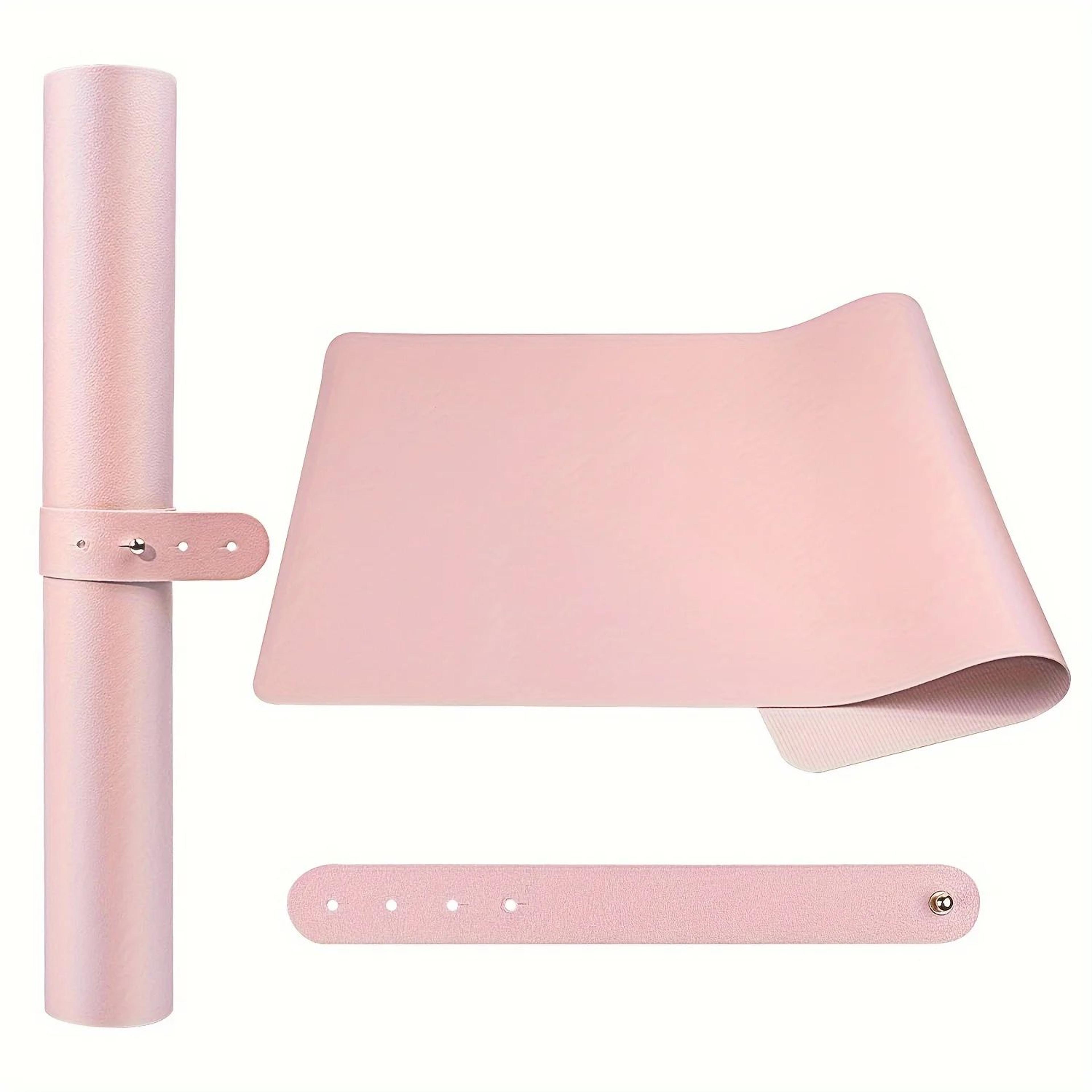 Foldable Nail Art Table Mat With Waterproof Leather Hand Rest Pad 14