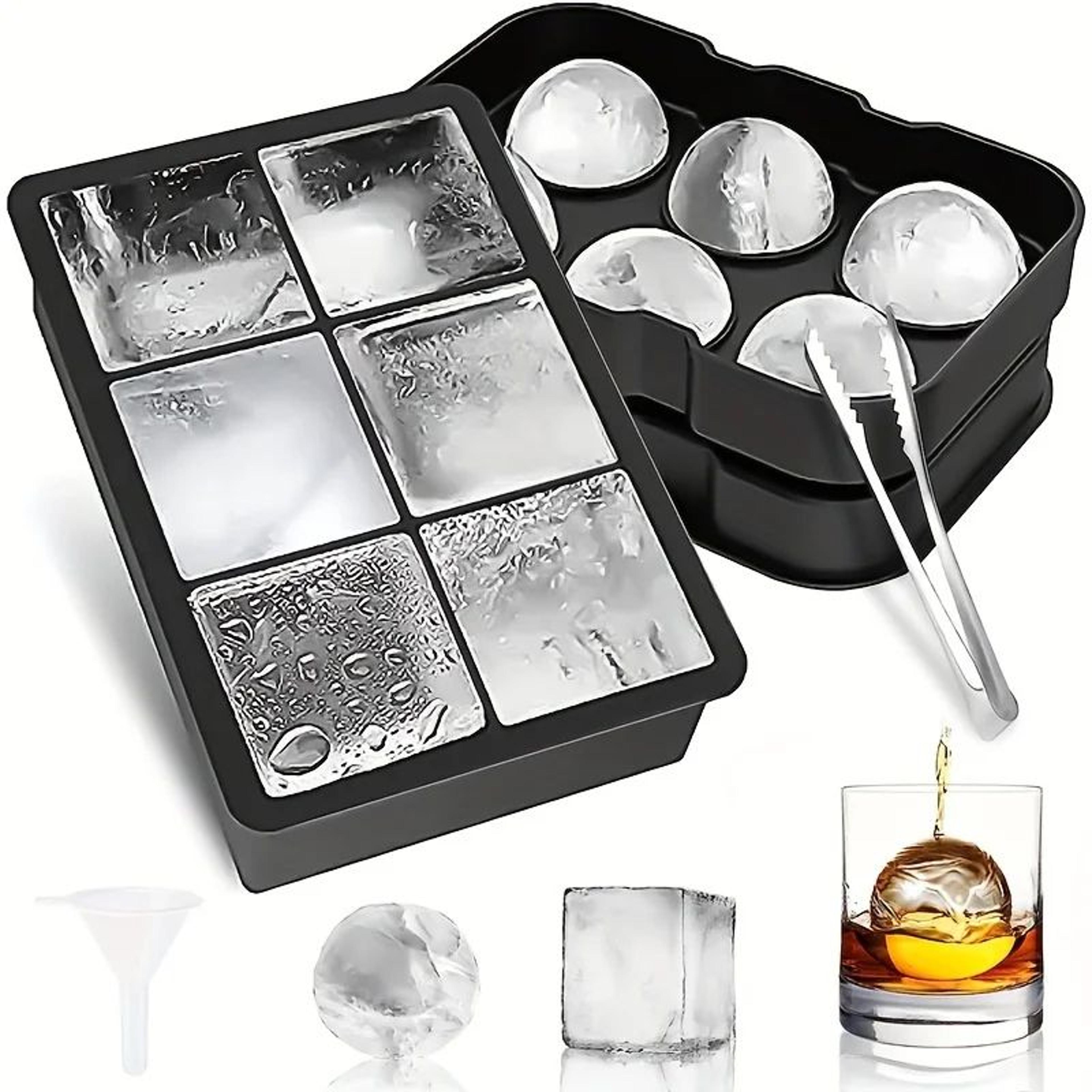 Unique Shape Silicone Ice Cube Mold For Cocktails Whiskey And Party Drinks 2