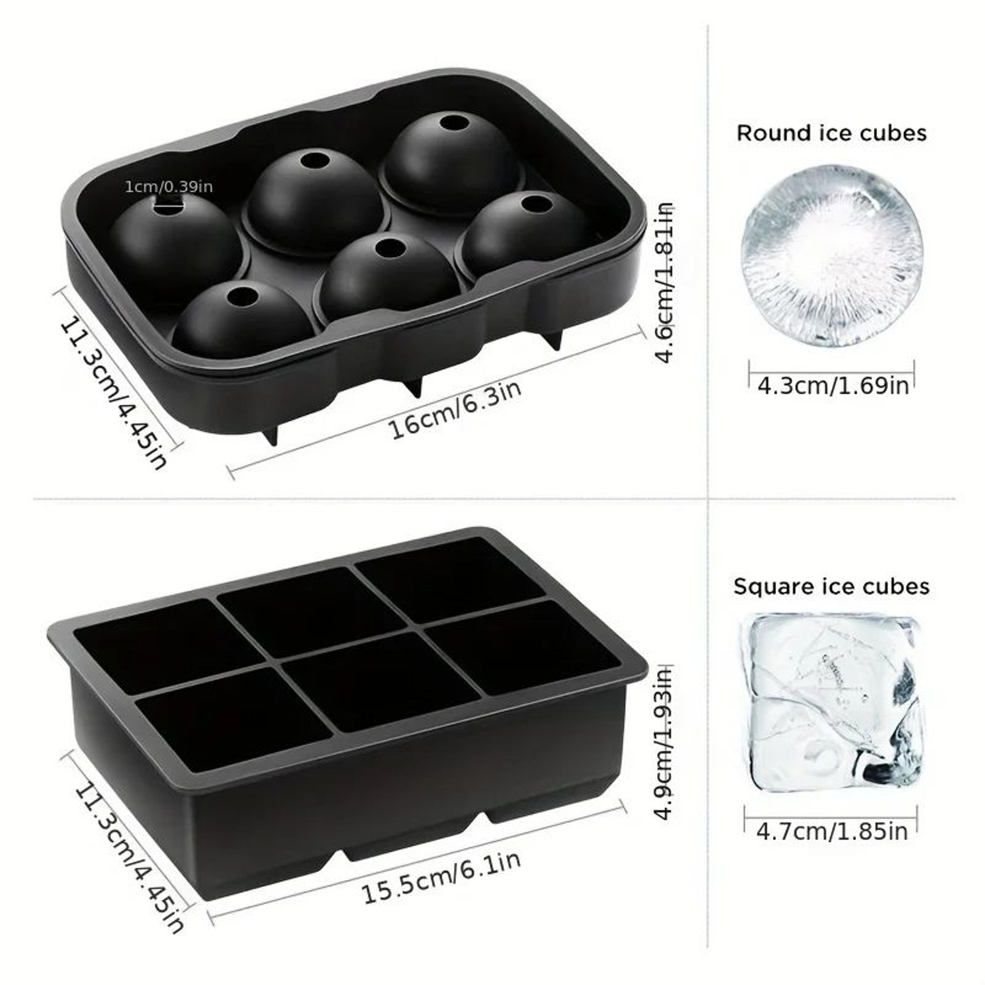 Unique Shape Silicone Ice Cube Mold For Cocktails Whiskey And Party Drinks 4