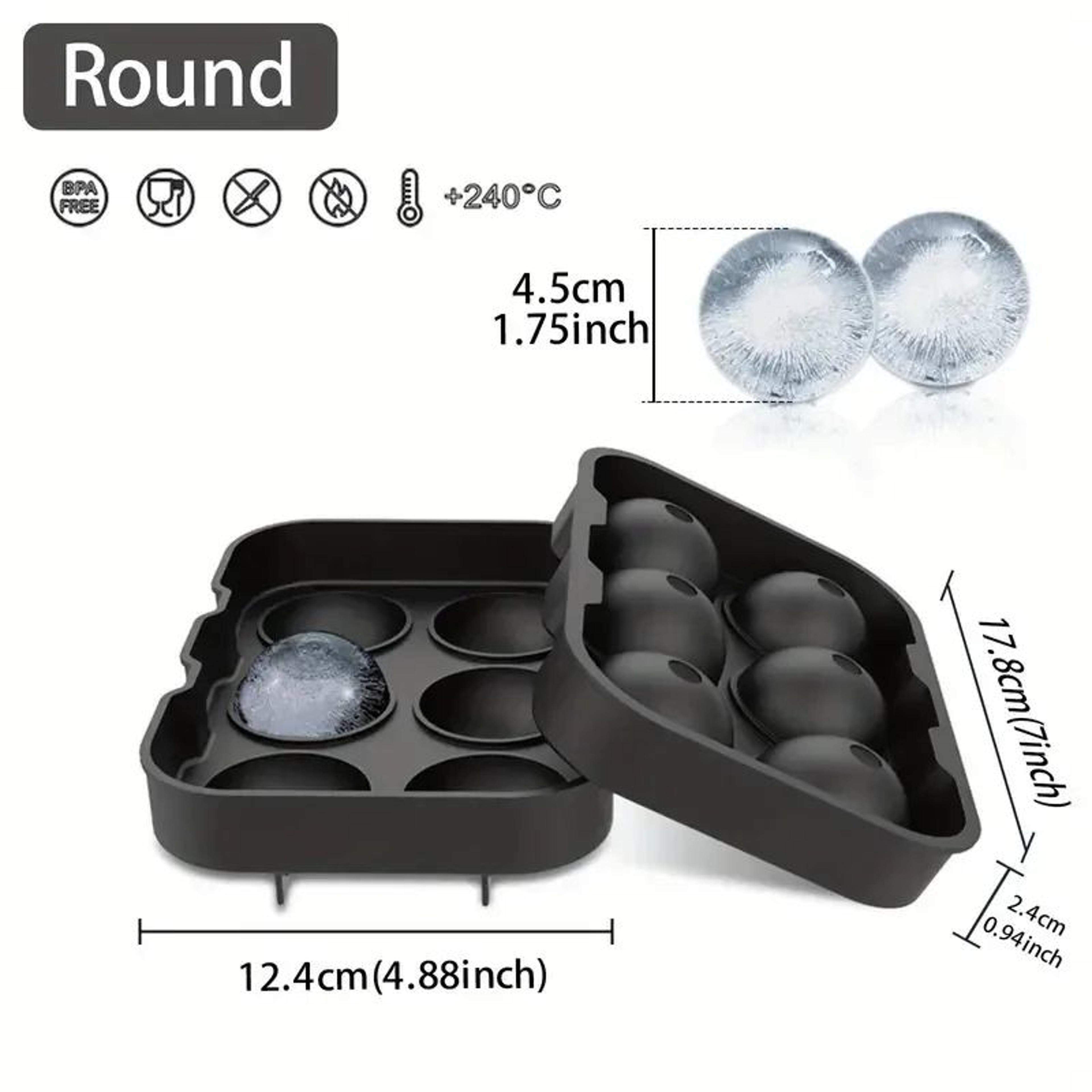 Unique Shape Silicone Ice Cube Mold For Cocktails Whiskey And Party Drinks 8