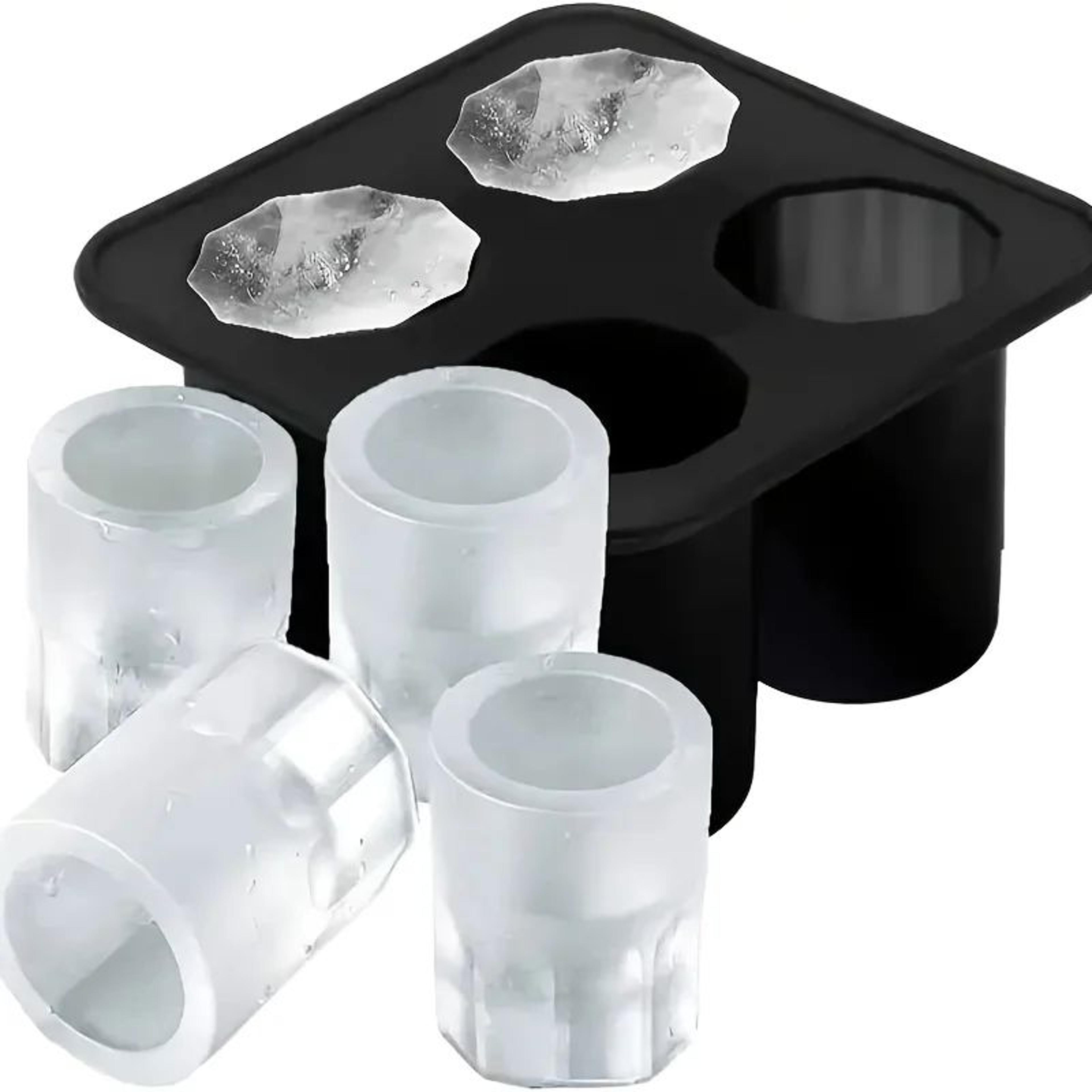Unique Shape Silicone Ice Cube Mold For Cocktails Whiskey And Party Drinks 13
