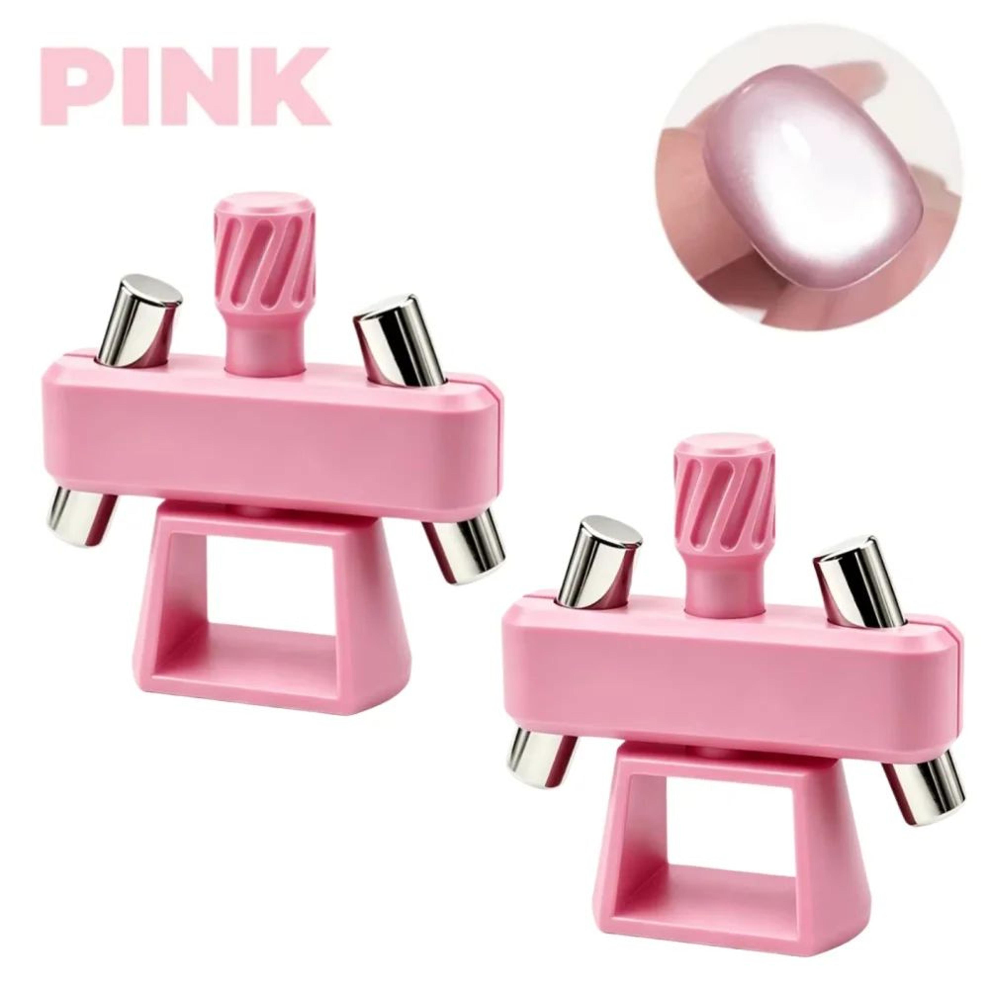 360 Rotating Cat Eye Nail Magnet Tool For Glass Bead Gel Nail Art 7
